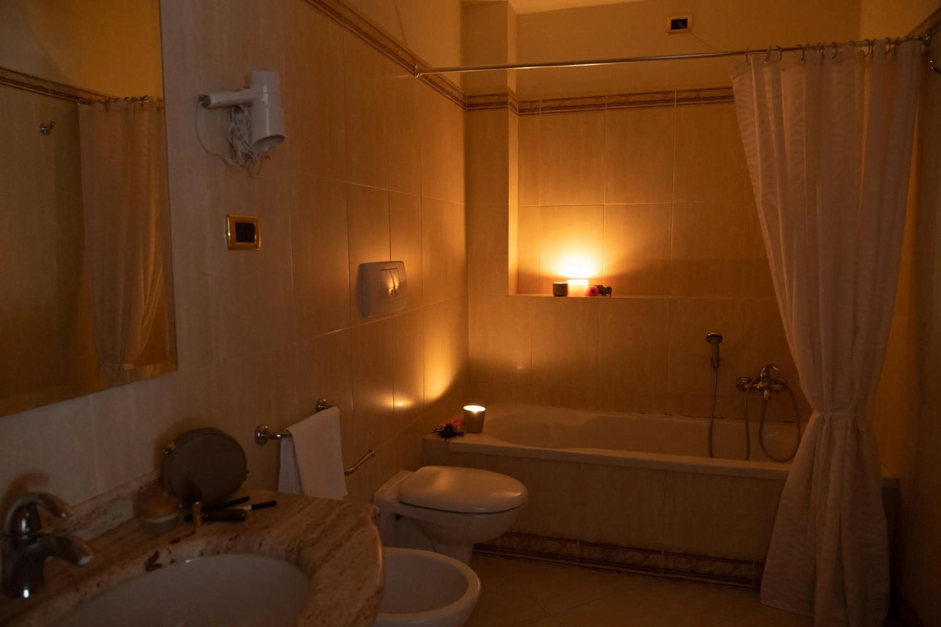 Toilet in Grand Hotel Elite