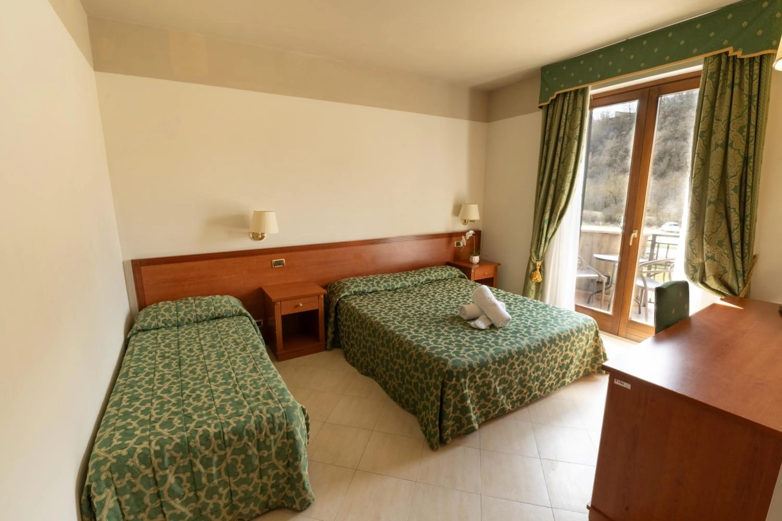 Bed in Grand Hotel Elite