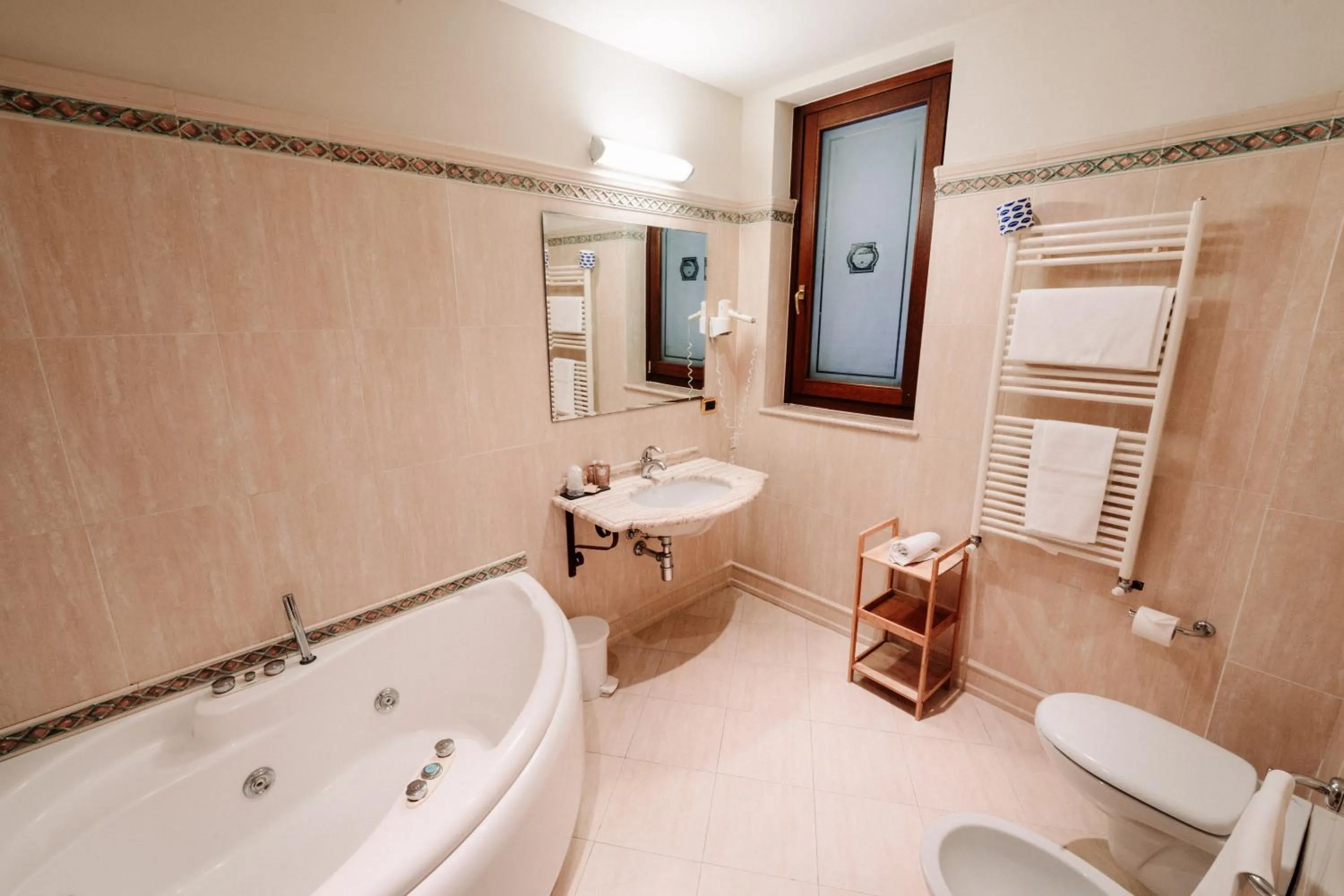 Bathroom in Grand Hotel Elite