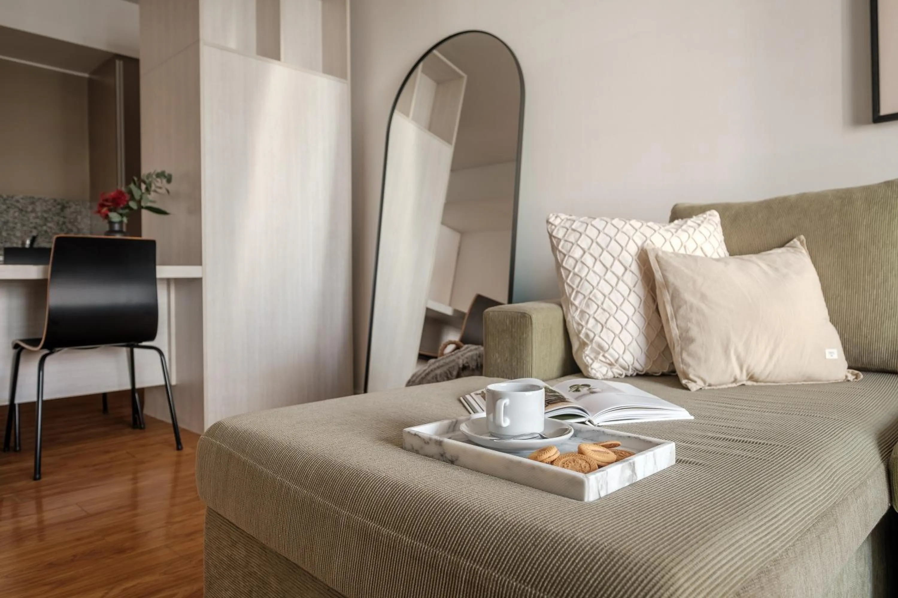 Living room, Bed in Nido at Quartier del Polo