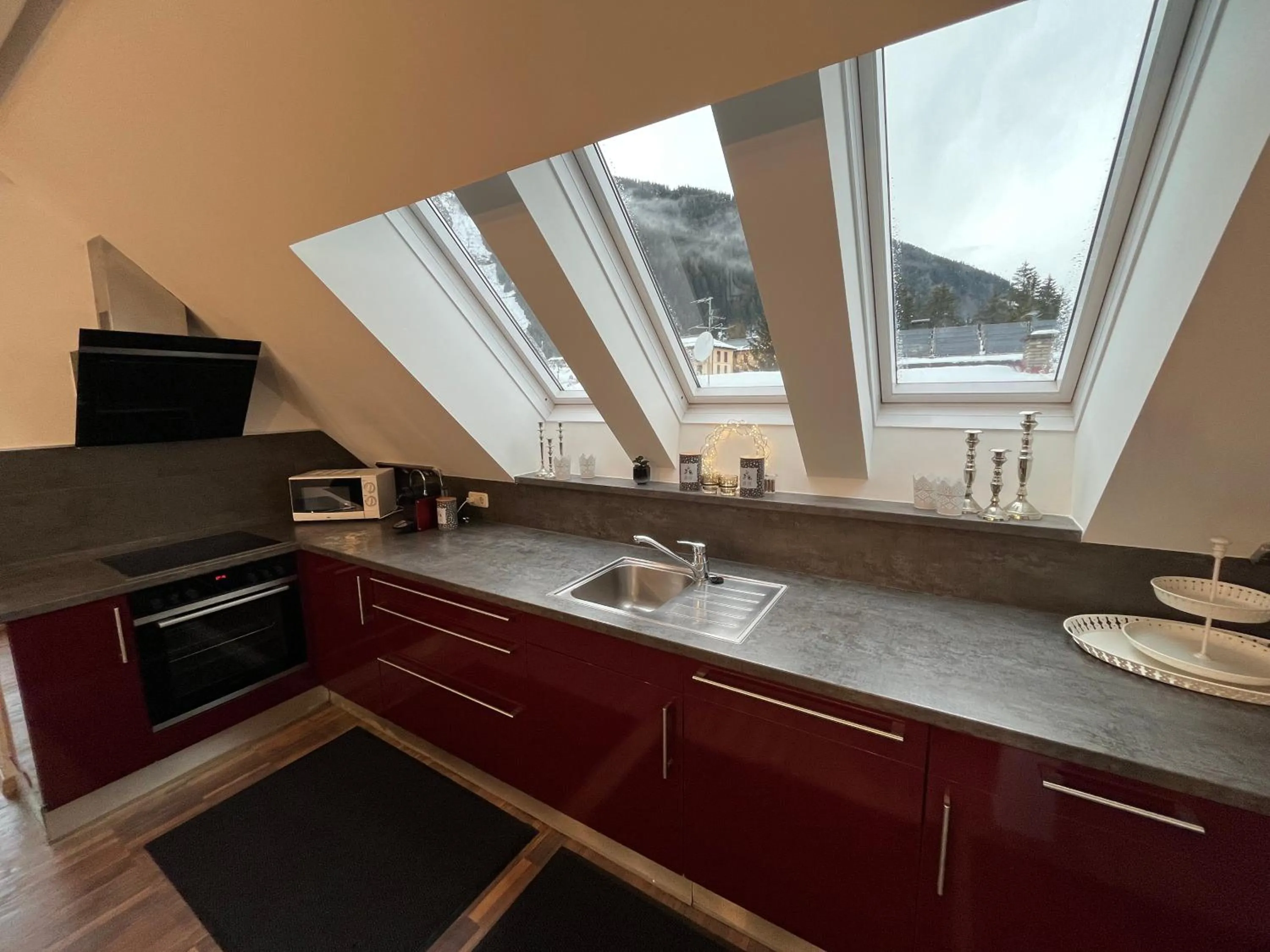 kitchen in Chalet Embacher by AlpenTravel