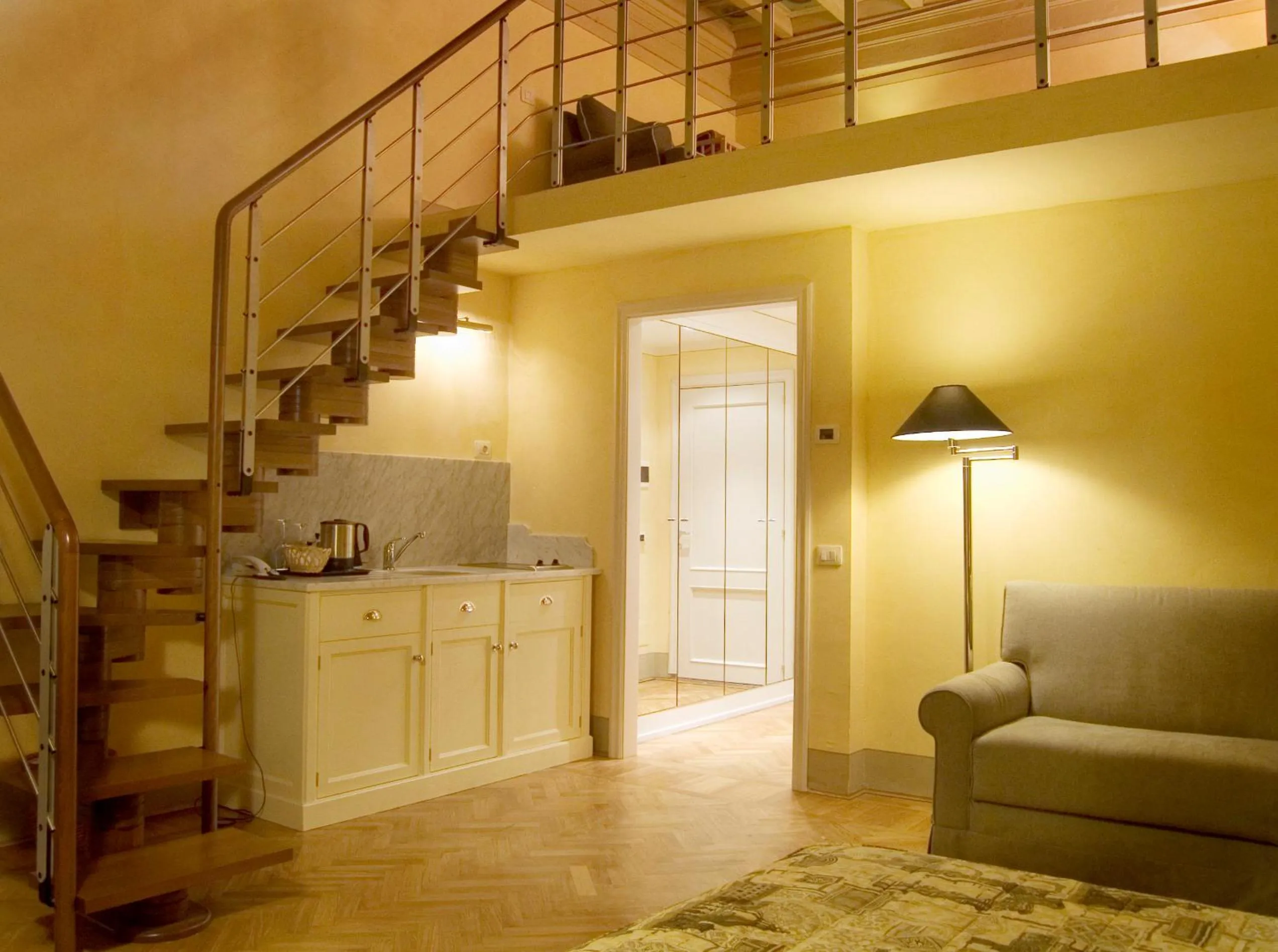 Kitchen or kitchenette in Piccolo Residence Apart-Hotel