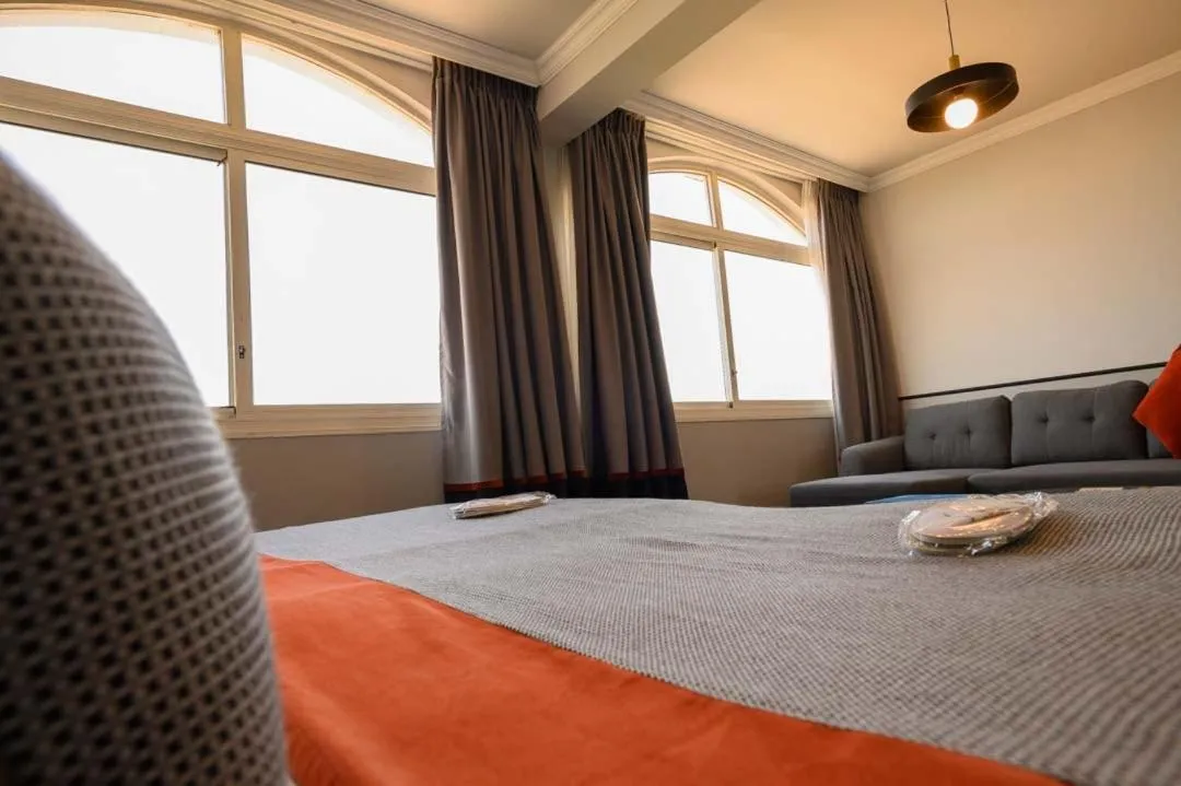 Bed in Royal Plaza Hotel