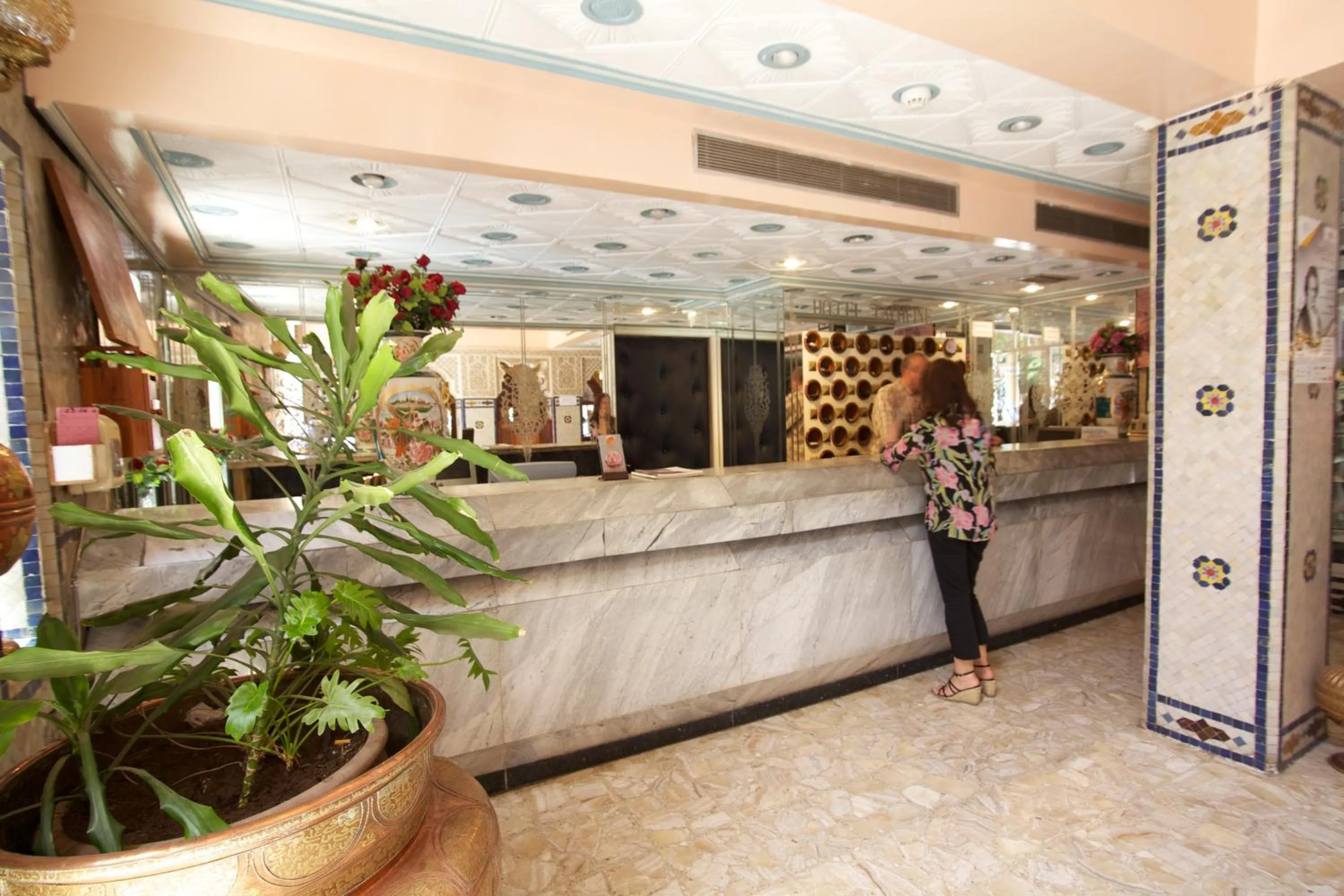 Lobby or reception in Hotel Tachfine