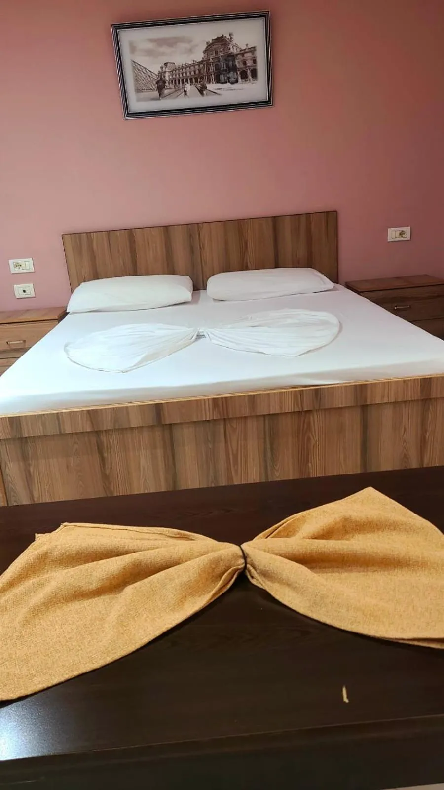 Bed in Hotel Alysa Korce