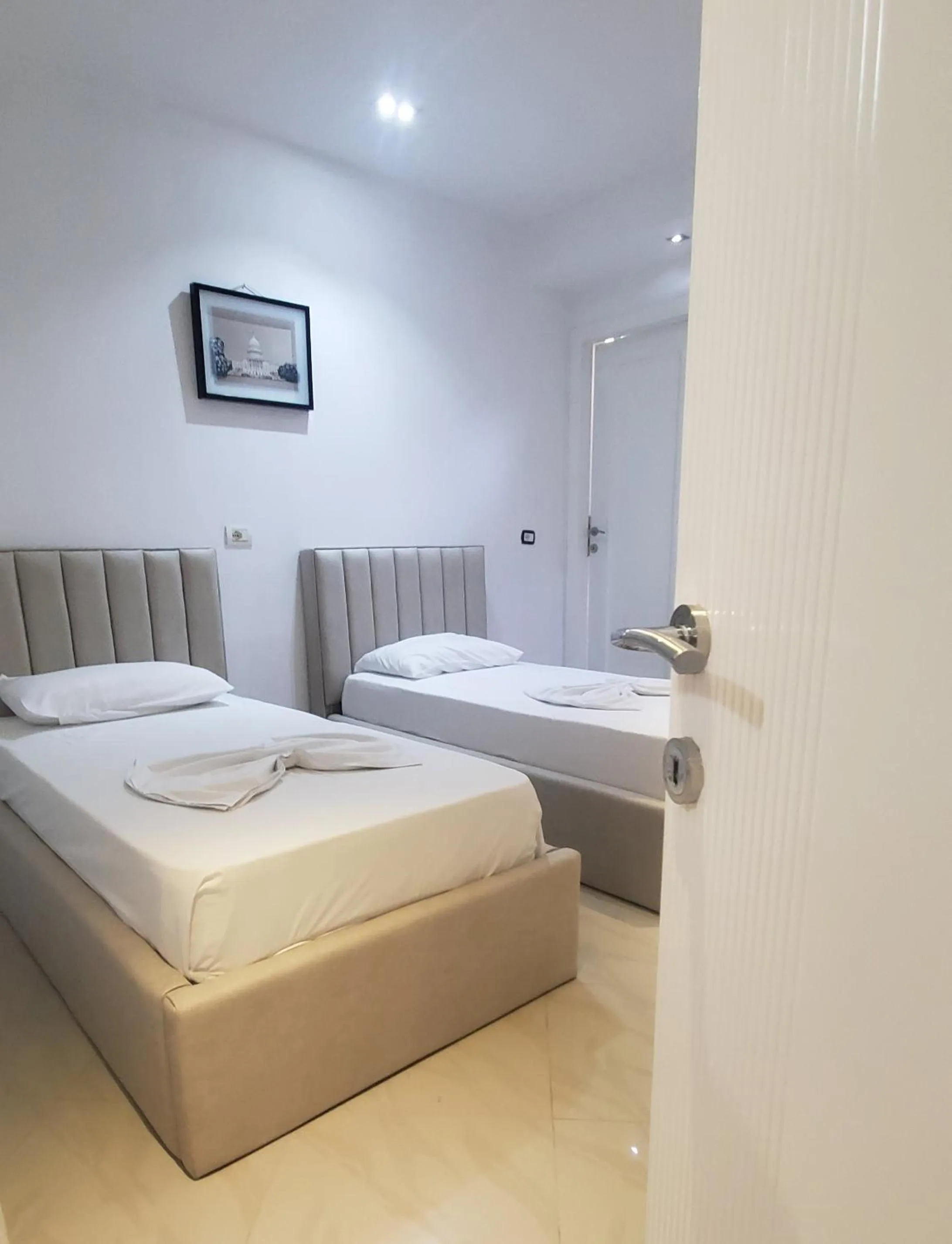 Bed in Hotel Alysa Korce