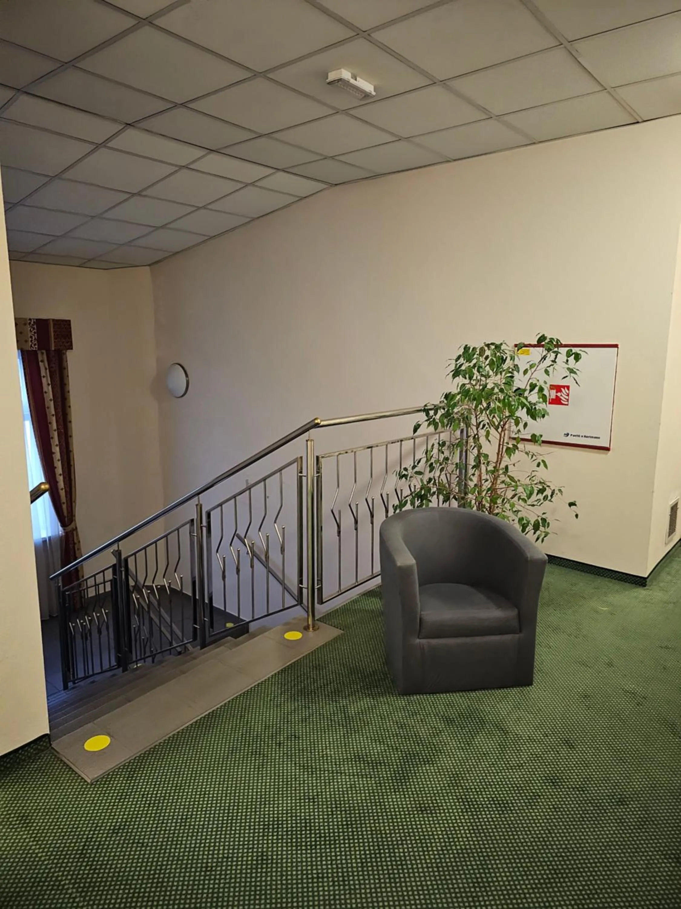 Seating area in Hotel U Divadla