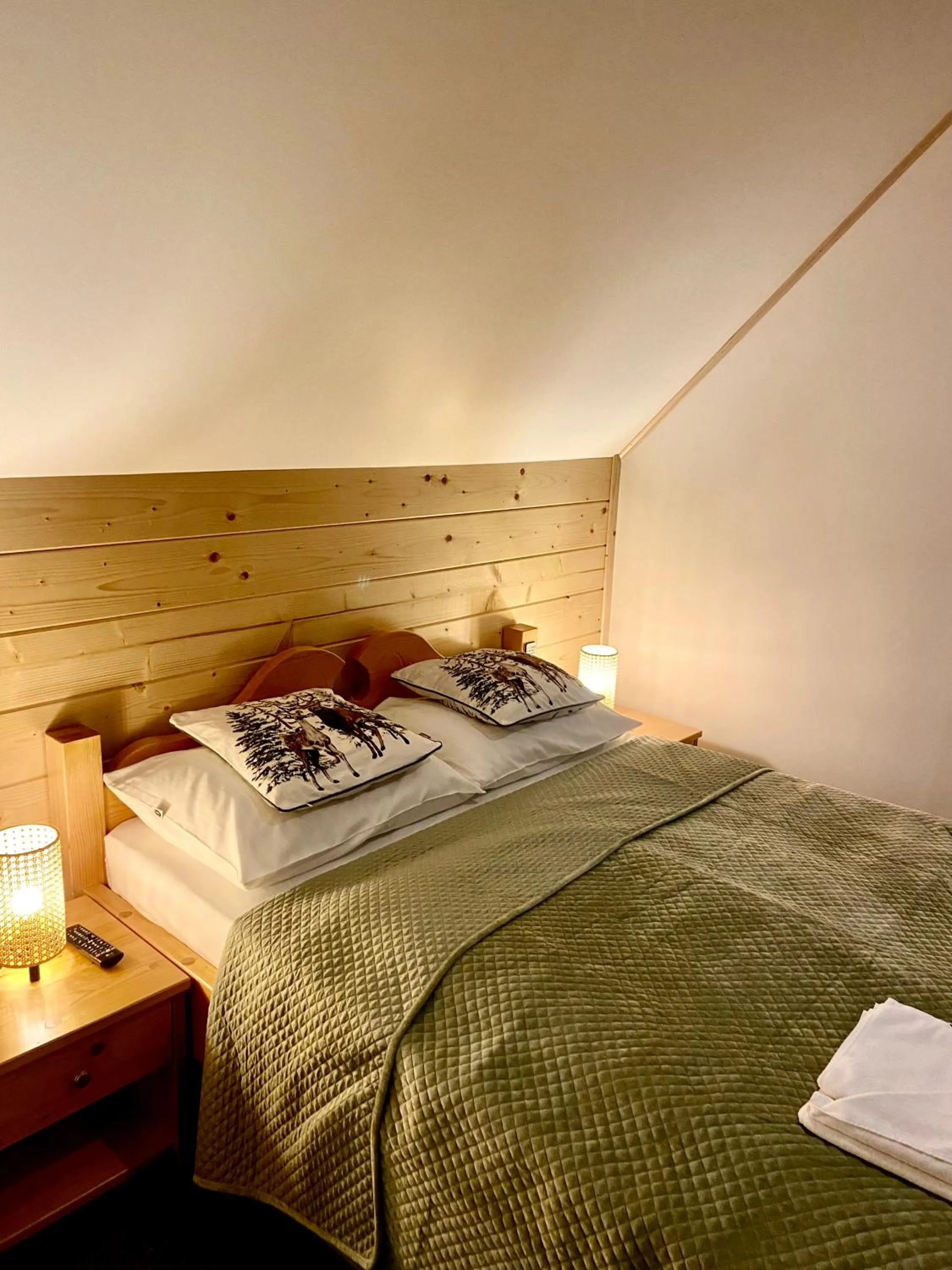 Bed in Villa Kaplowa Chata & SPA