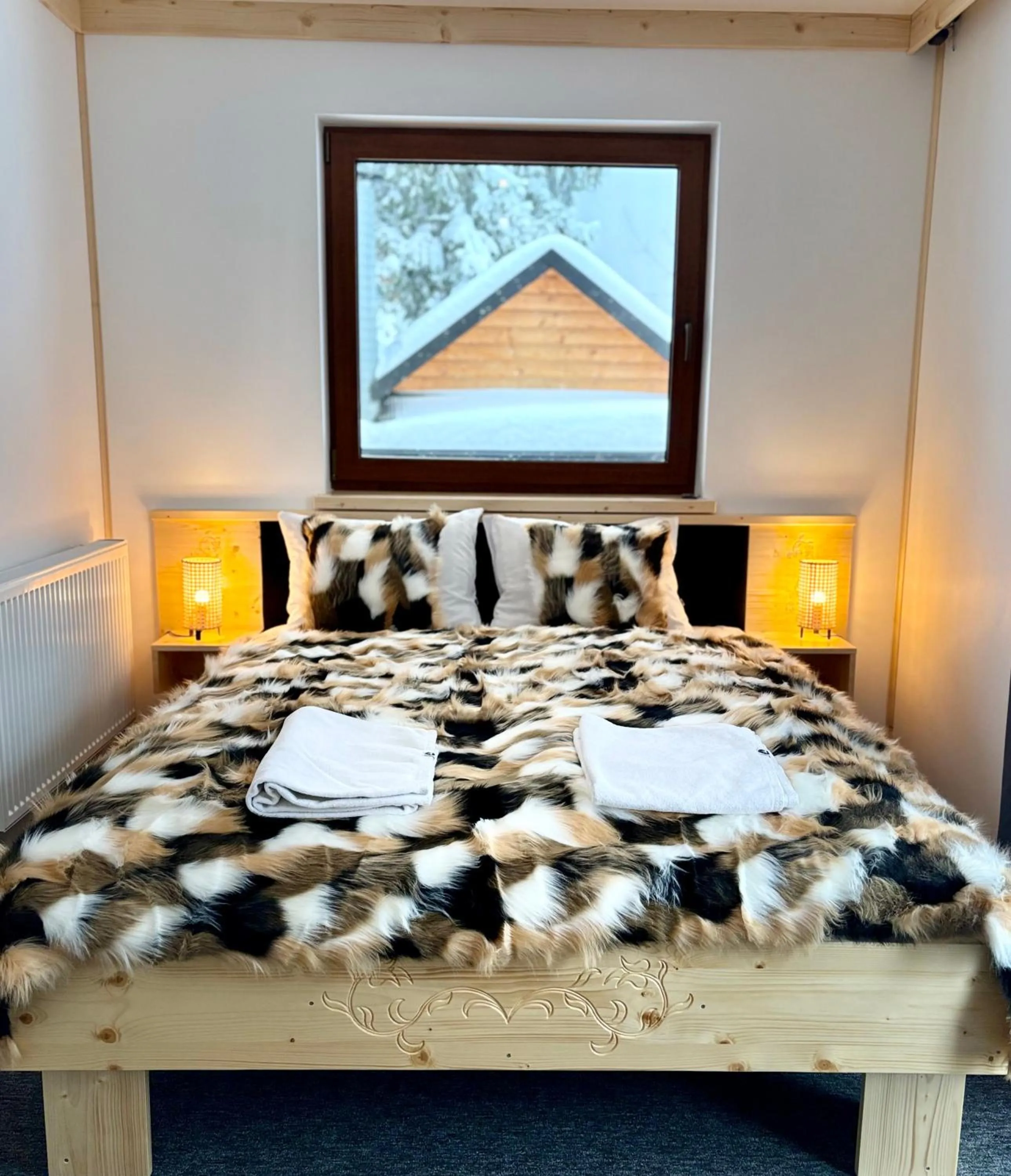 Bed in Villa Kaplowa Chata & SPA