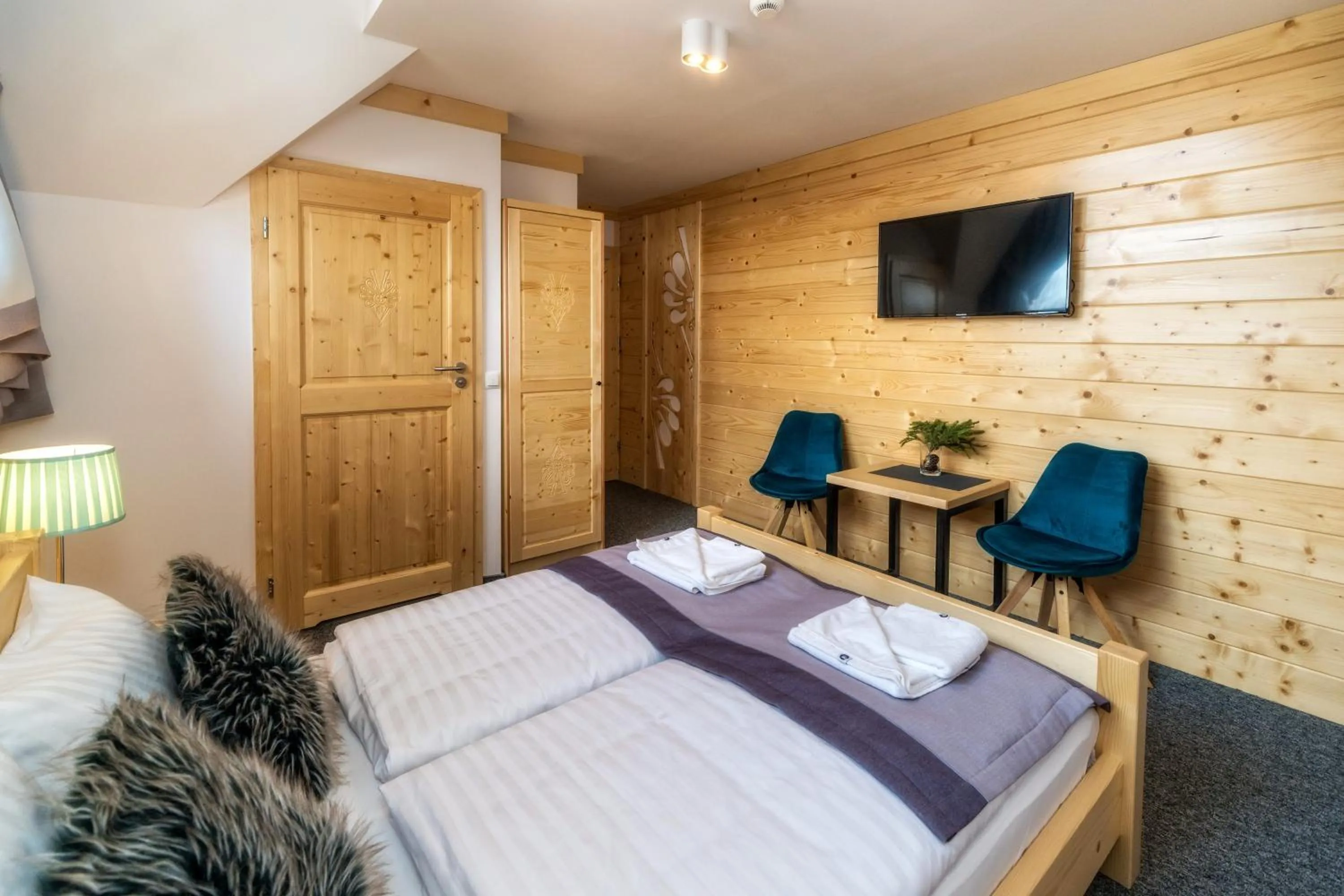 Bed in Villa Kaplowa Chata & SPA