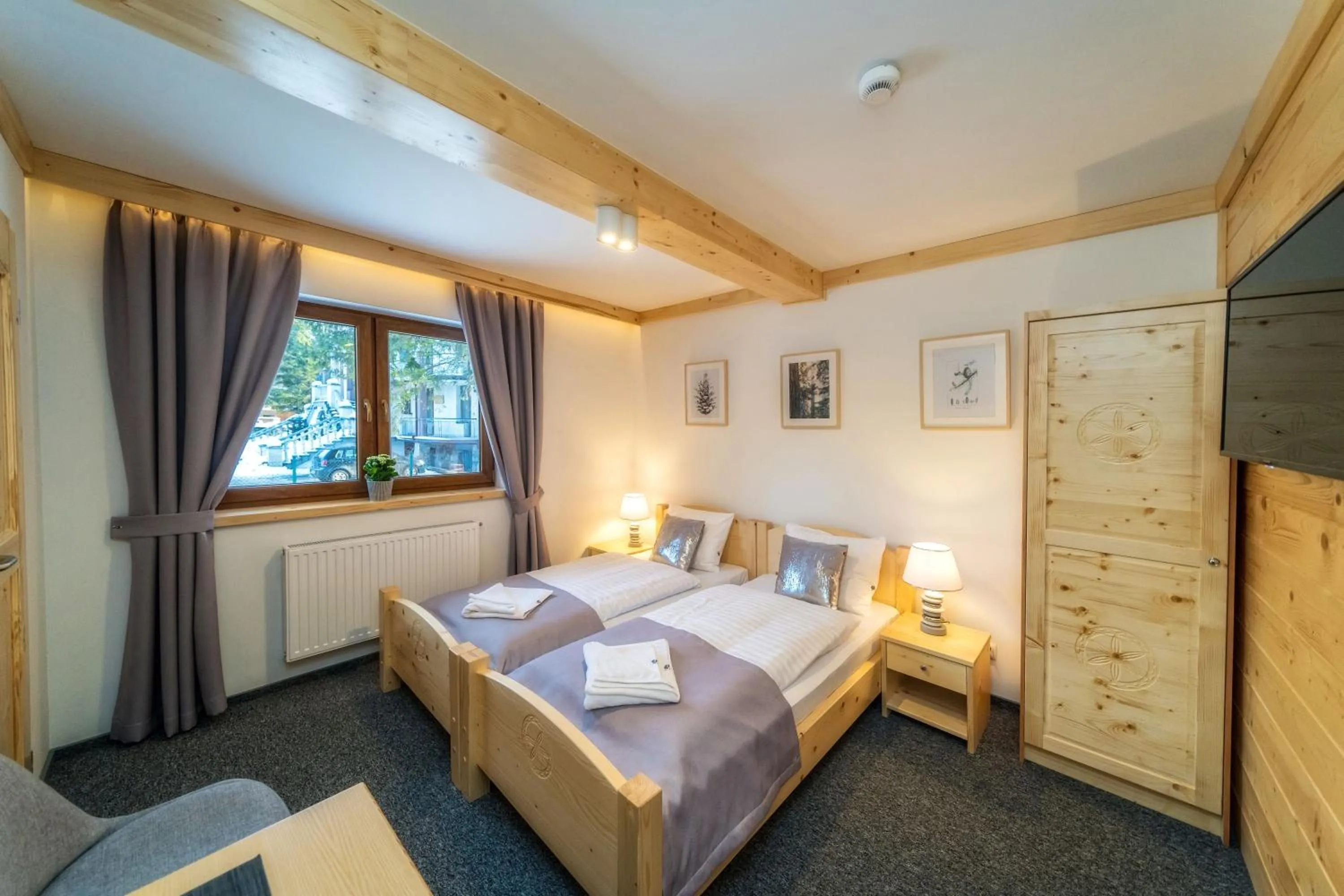 Bed in Villa Kaplowa Chata & SPA