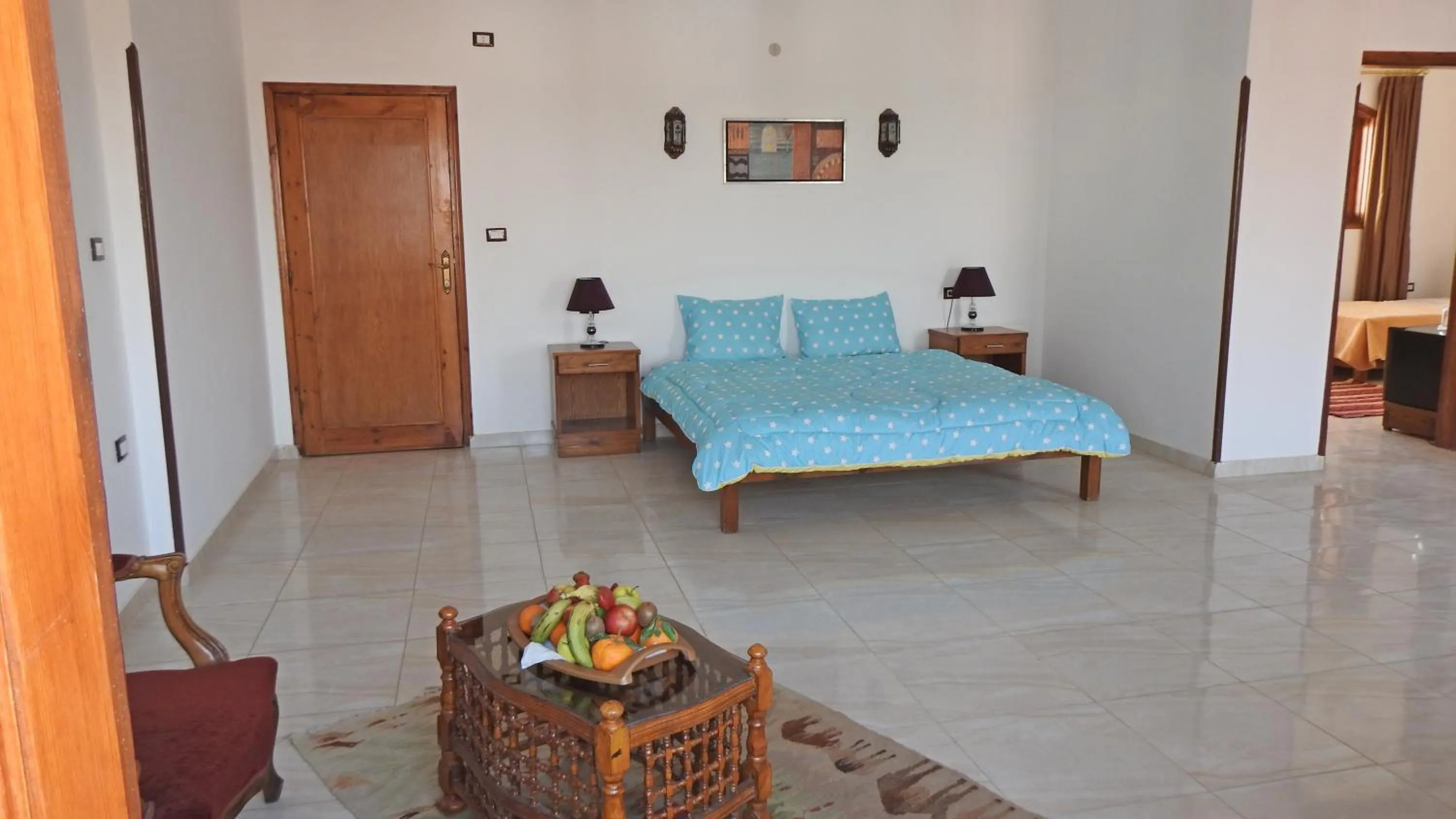 Bedroom, Bed in Thebes Hotel