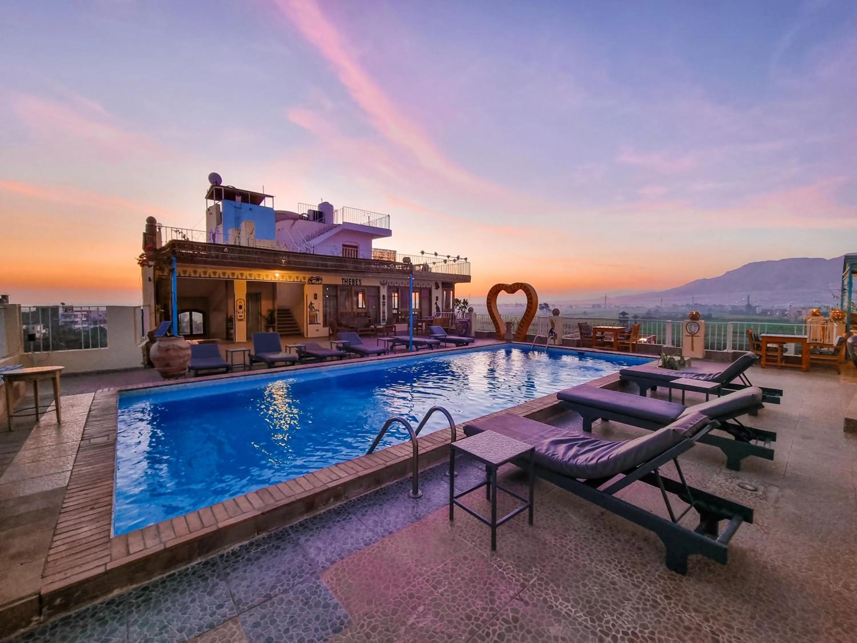 Natural landscape in Thebes Hotel