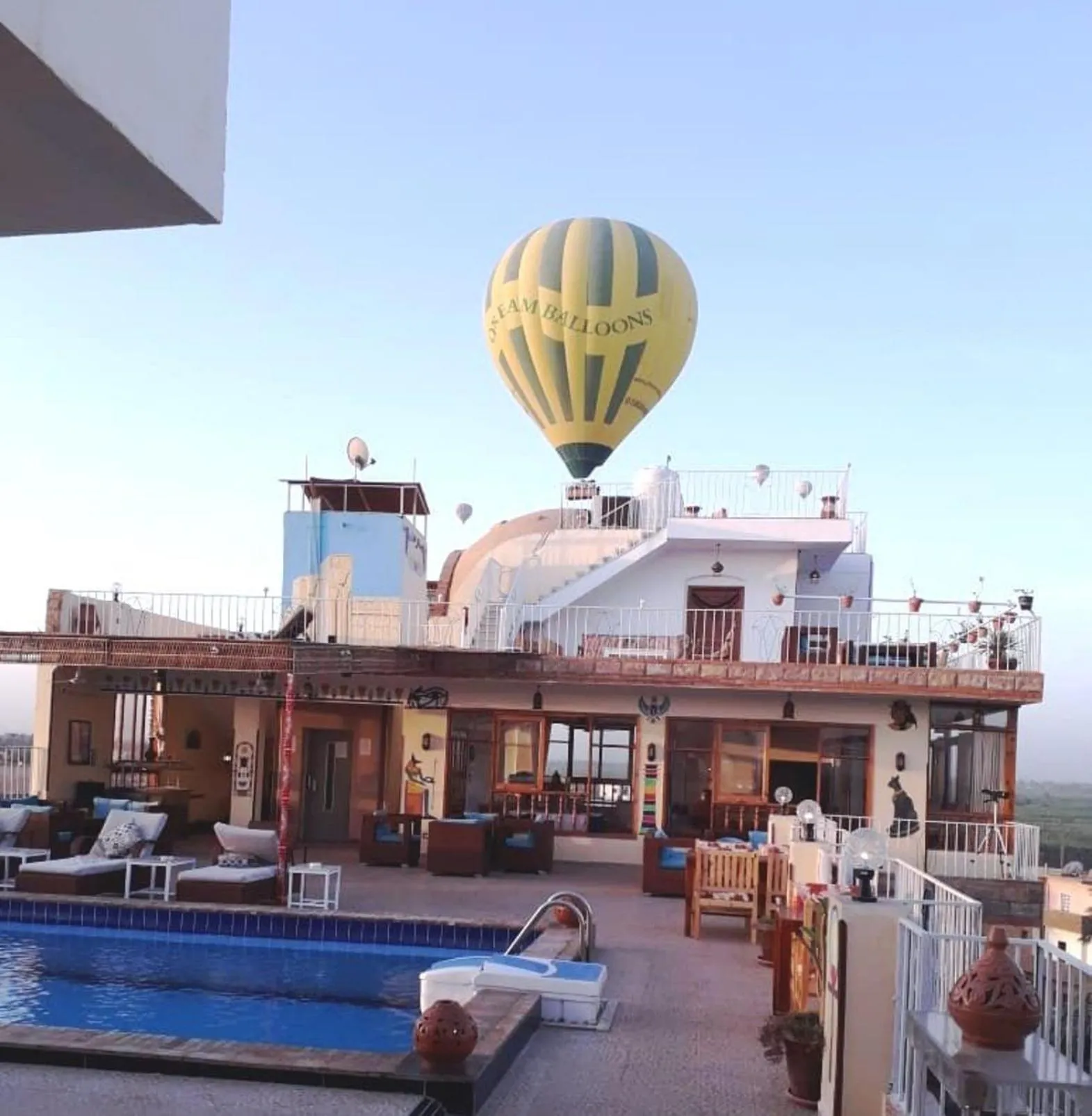 Property building in Thebes Hotel