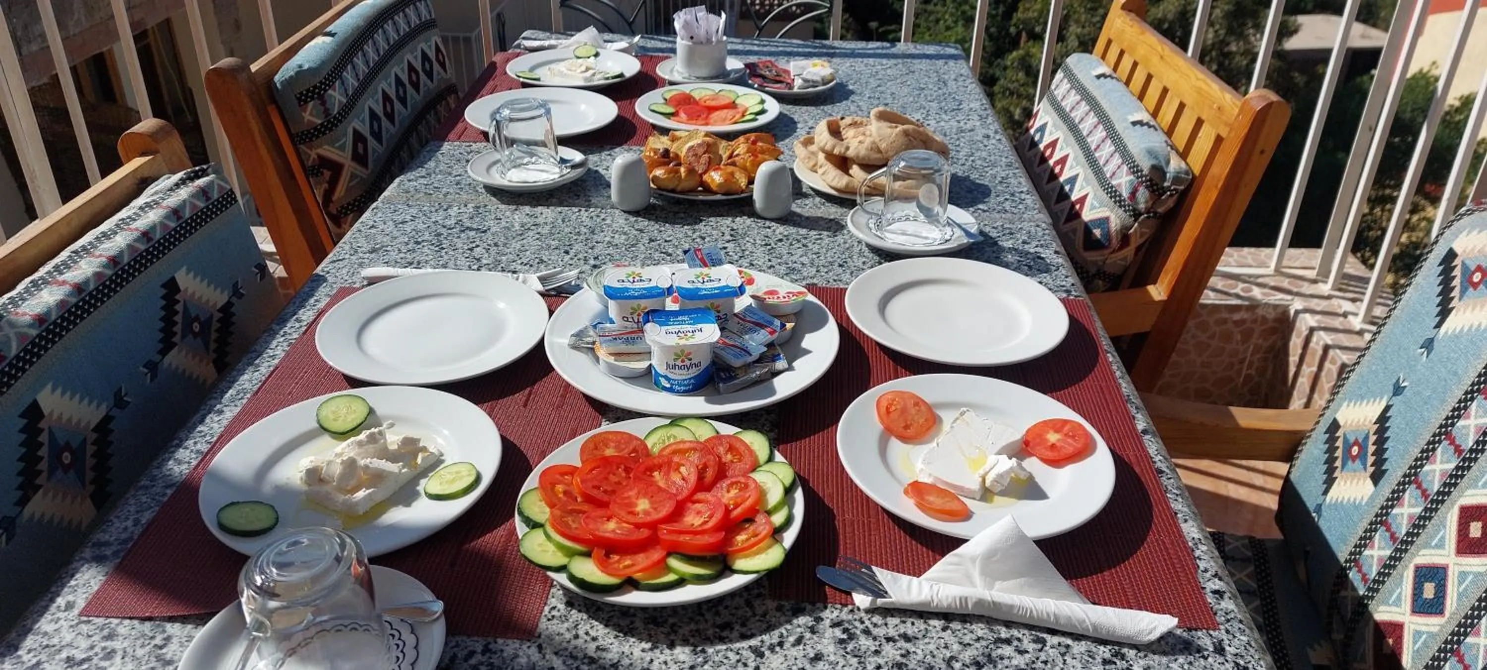 Breakfast in Thebes Hotel