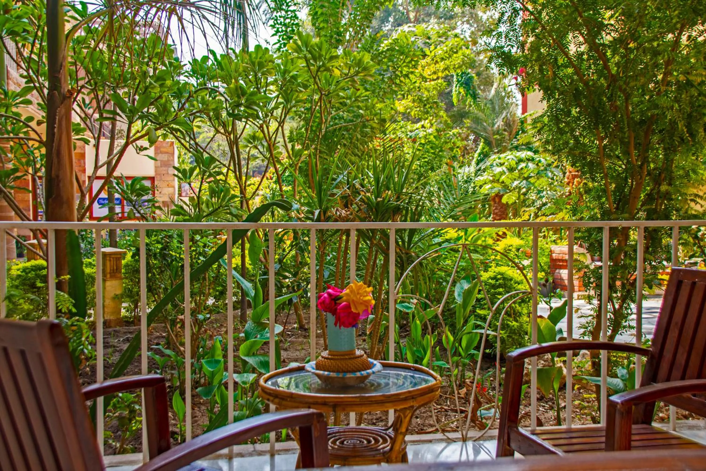 Garden in Thebes Hotel