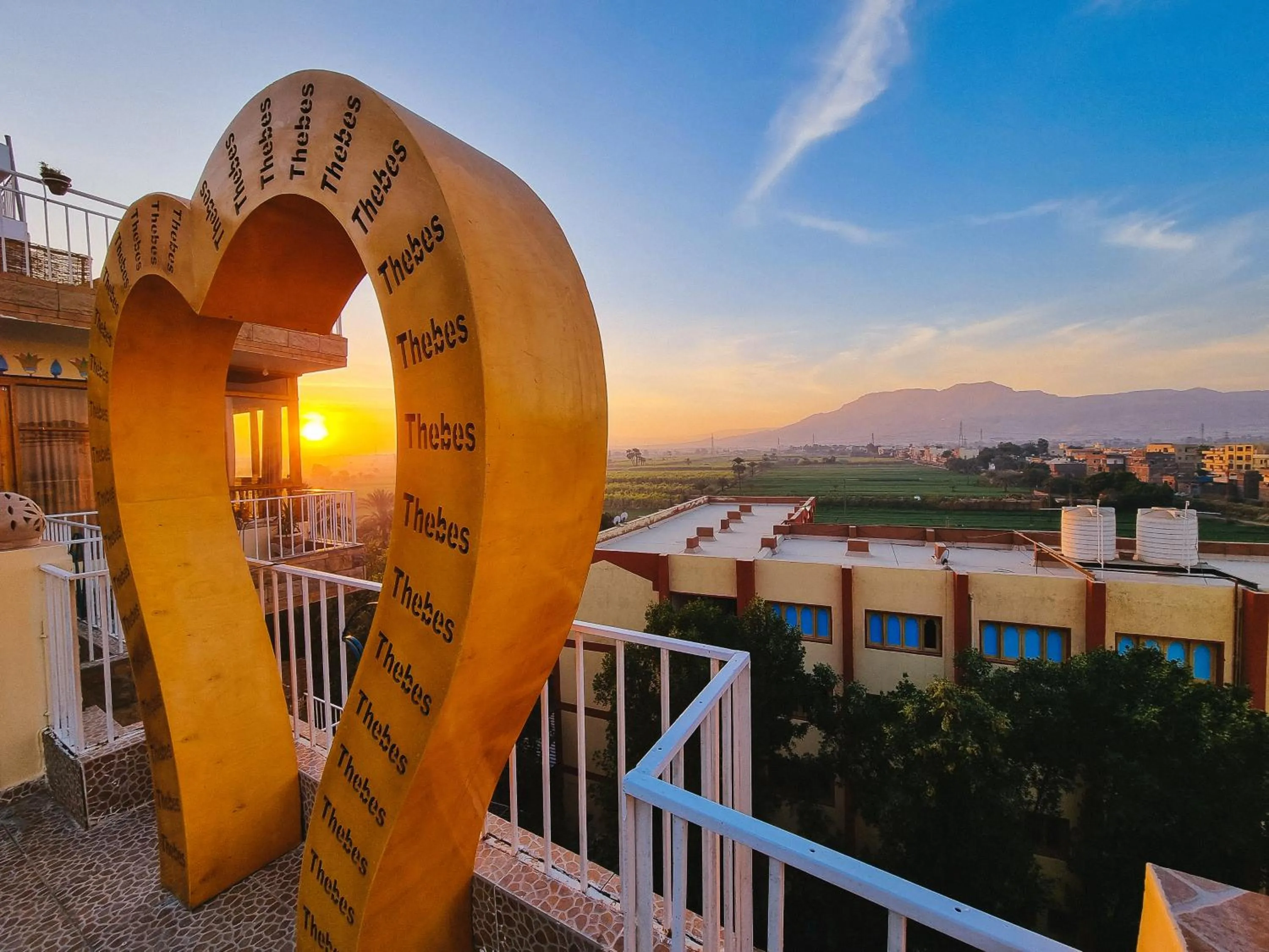 Natural landscape in Thebes Hotel
