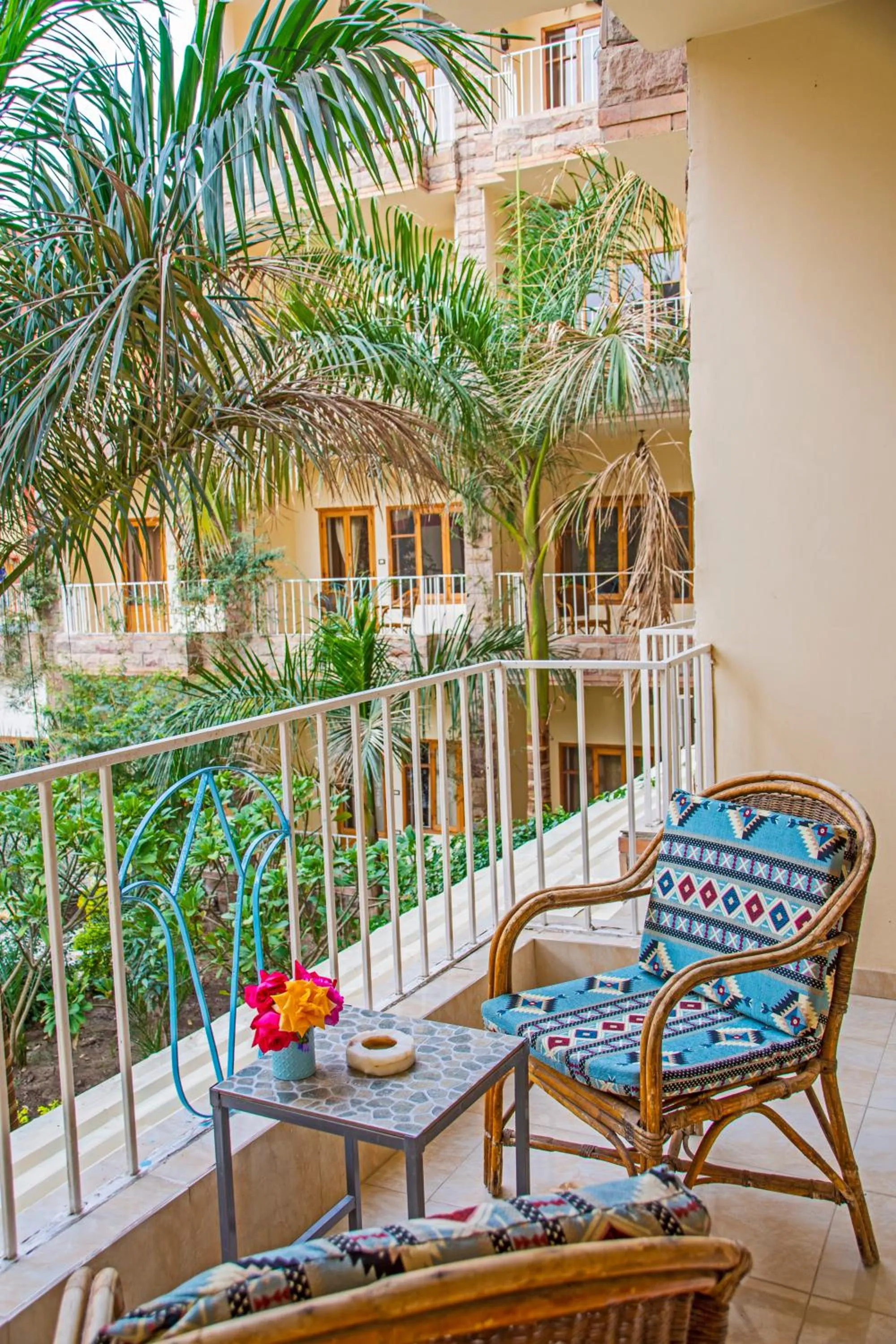 Balcony/Terrace in Thebes Hotel