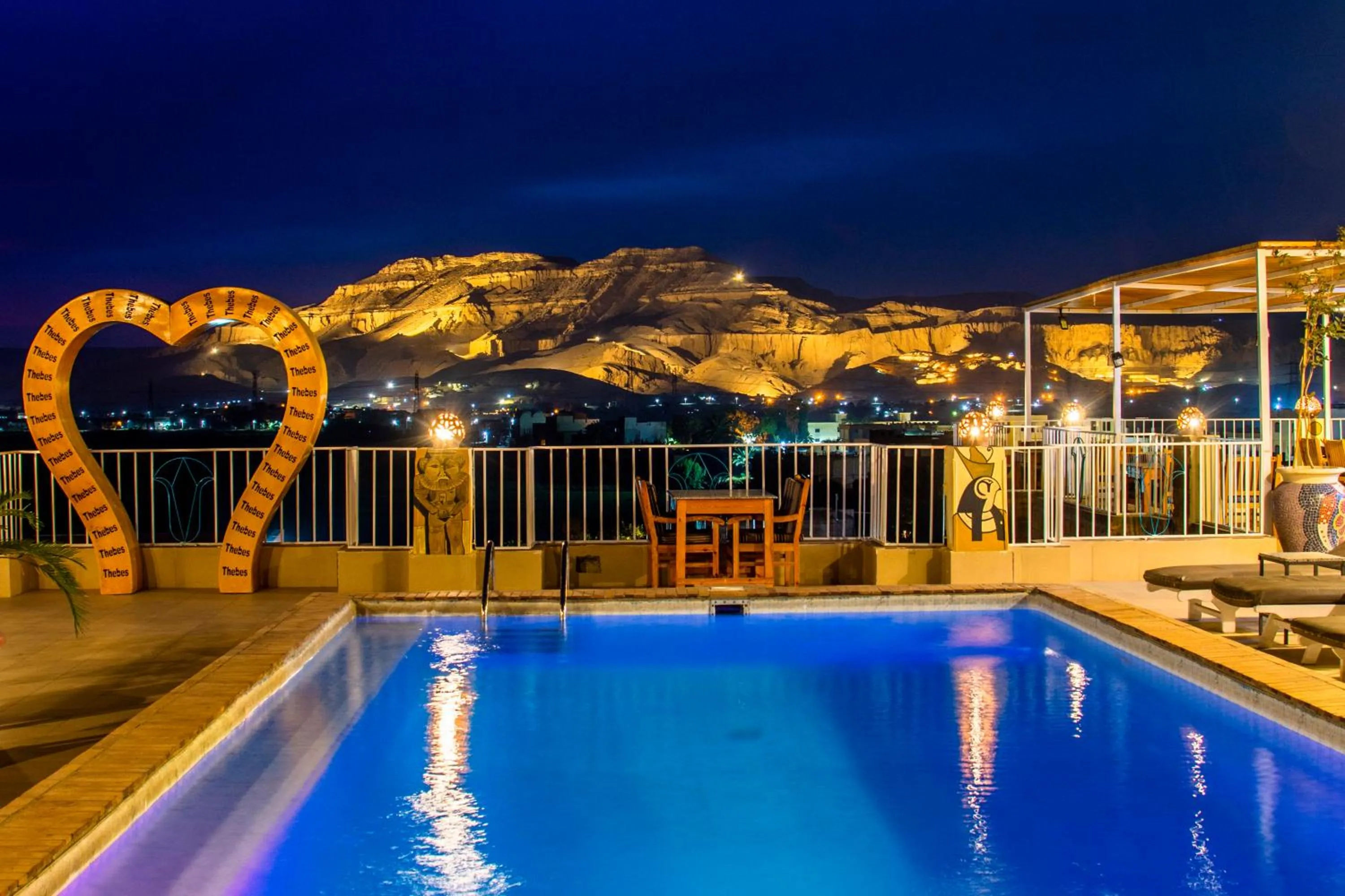 Landmark view in Thebes Hotel