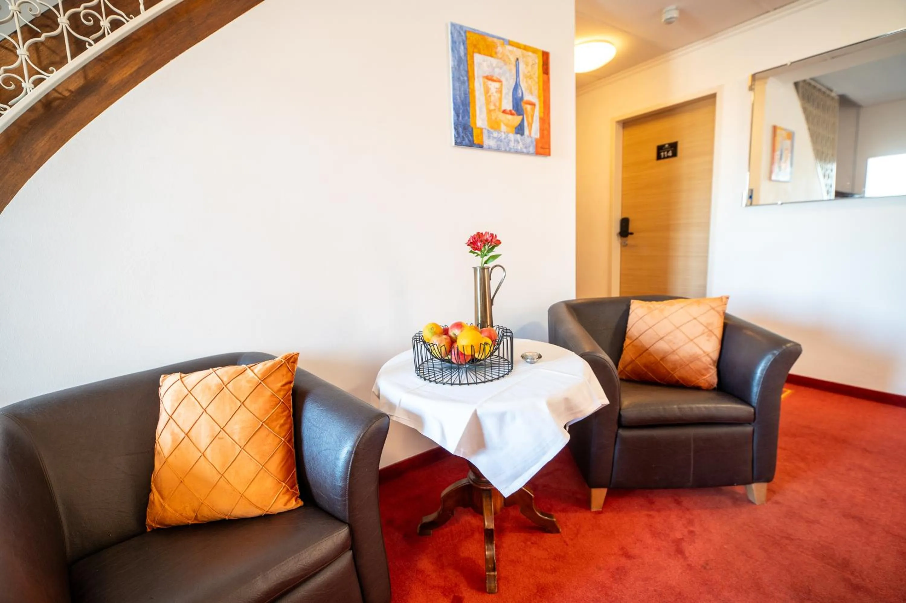 Lobby or reception in Hotel Marc Aurel