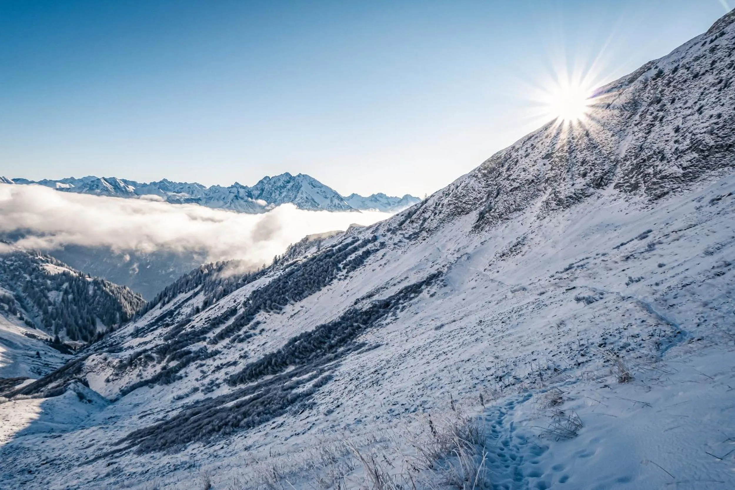 Natural landscape in Boutique Hotel LechZeit