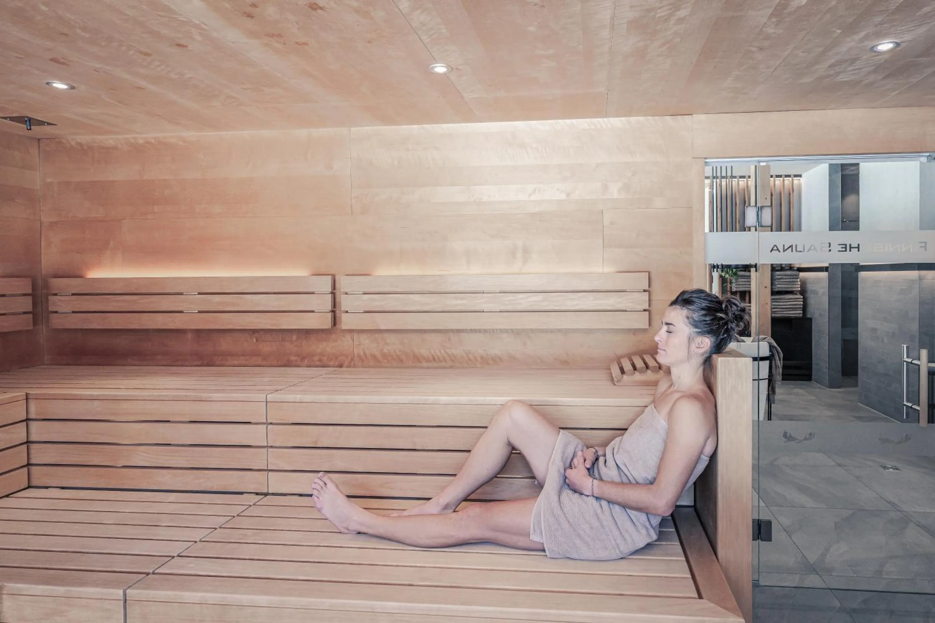 Spa and wellness centre/facilities in Boutique Hotel LechZeit