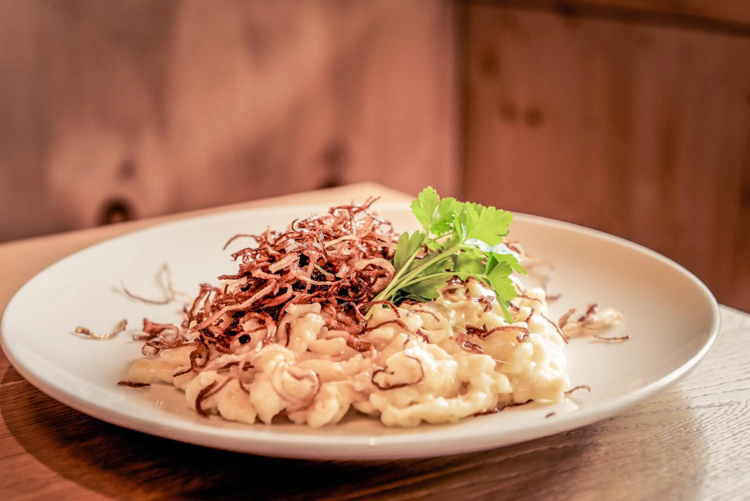 Restaurant/places to eat in Boutique Hotel LechZeit