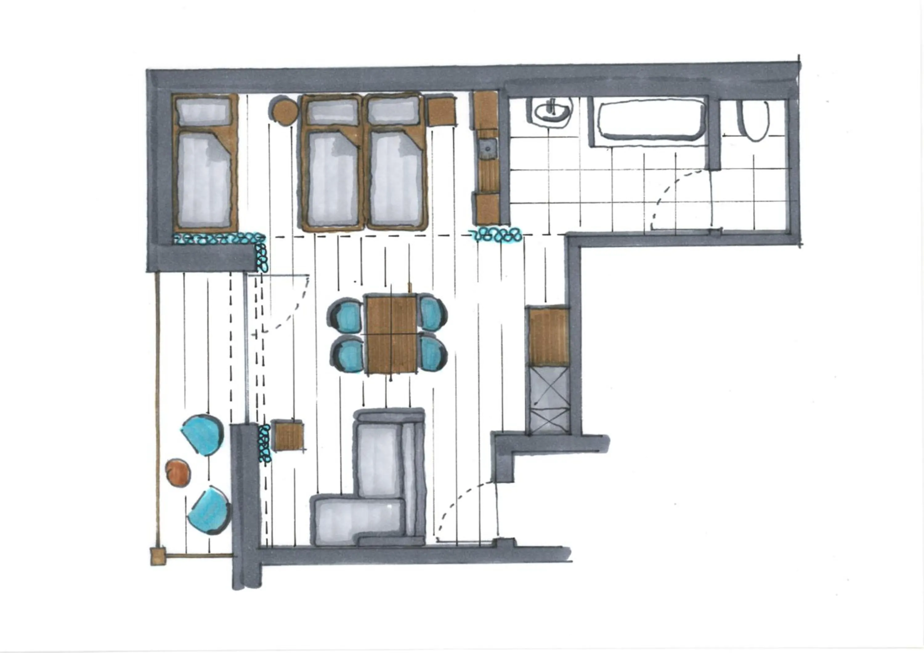 Photo of the whole room in Boutique Hotel LechZeit