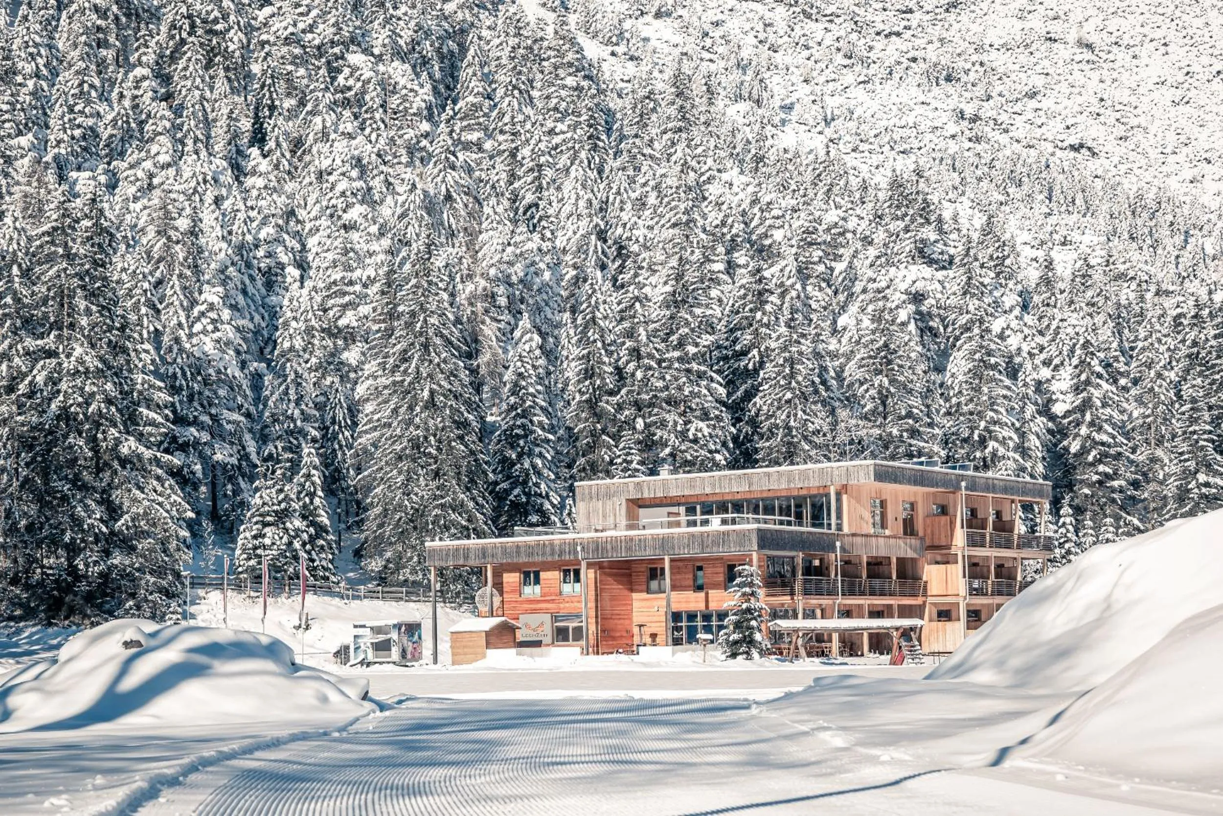 Property building in Boutique Hotel LechZeit