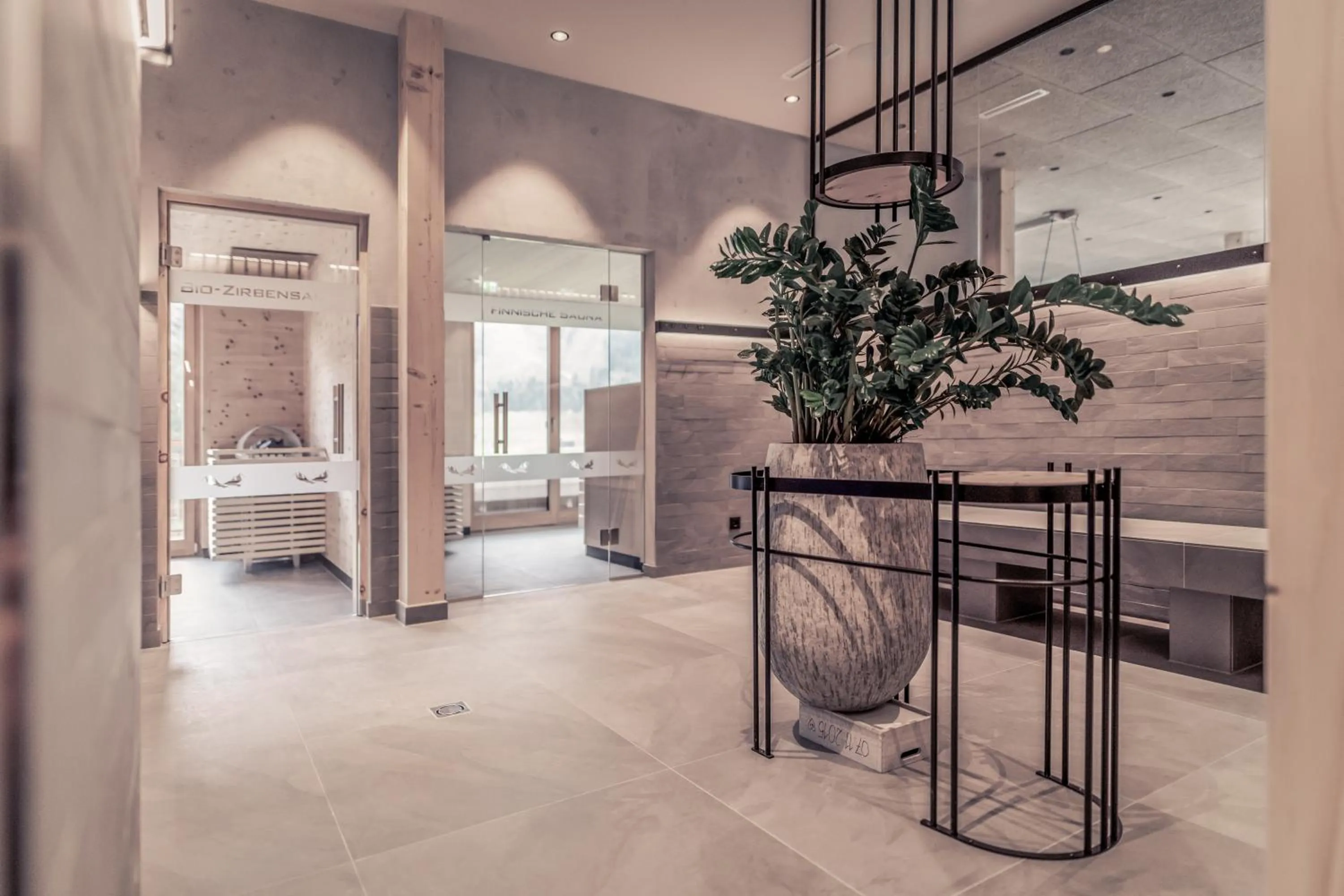 Spa and wellness centre/facilities in Boutique Hotel LechZeit
