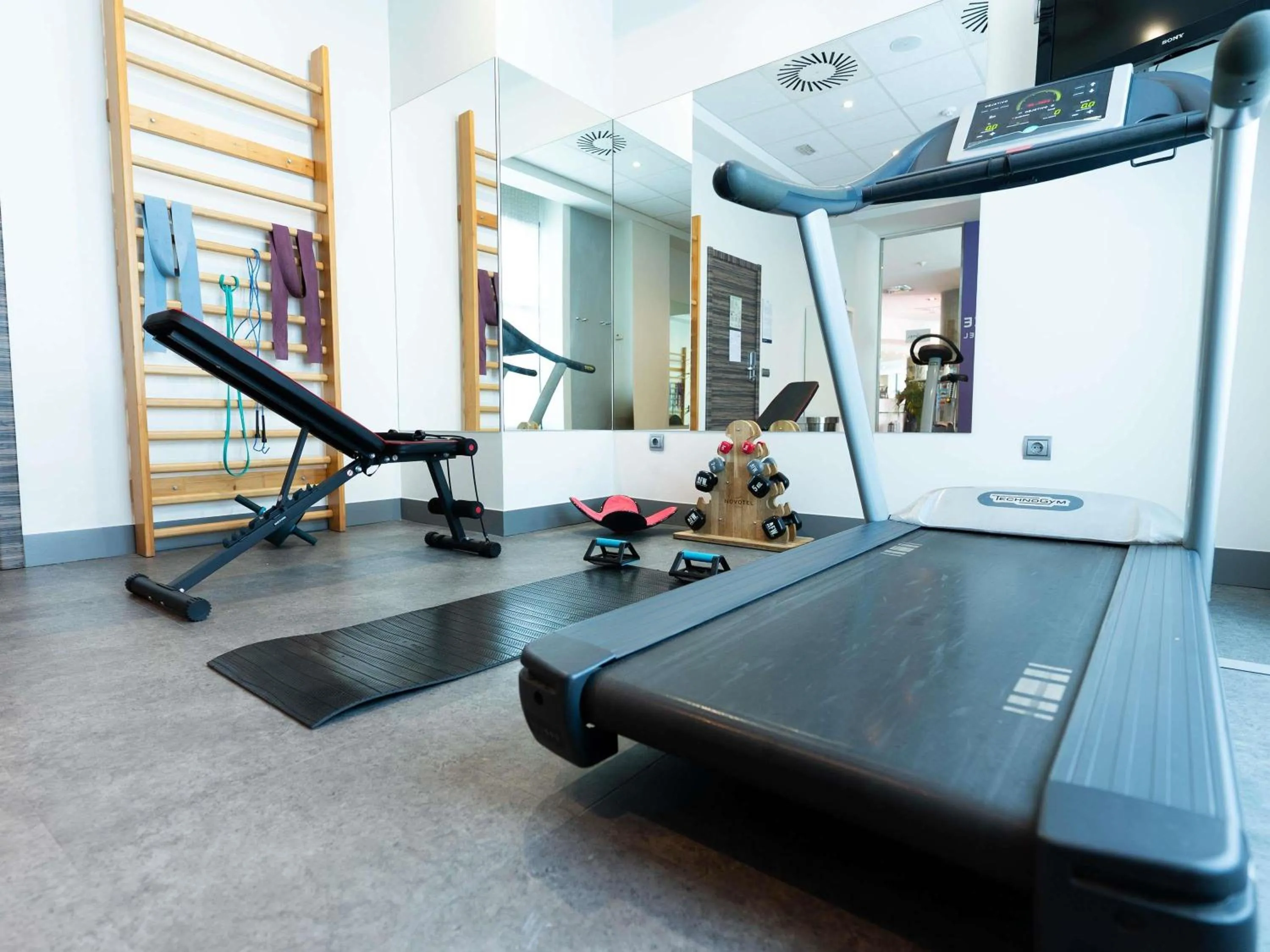 Fitness centre/facilities in Novotel Suites Malaga Centro
