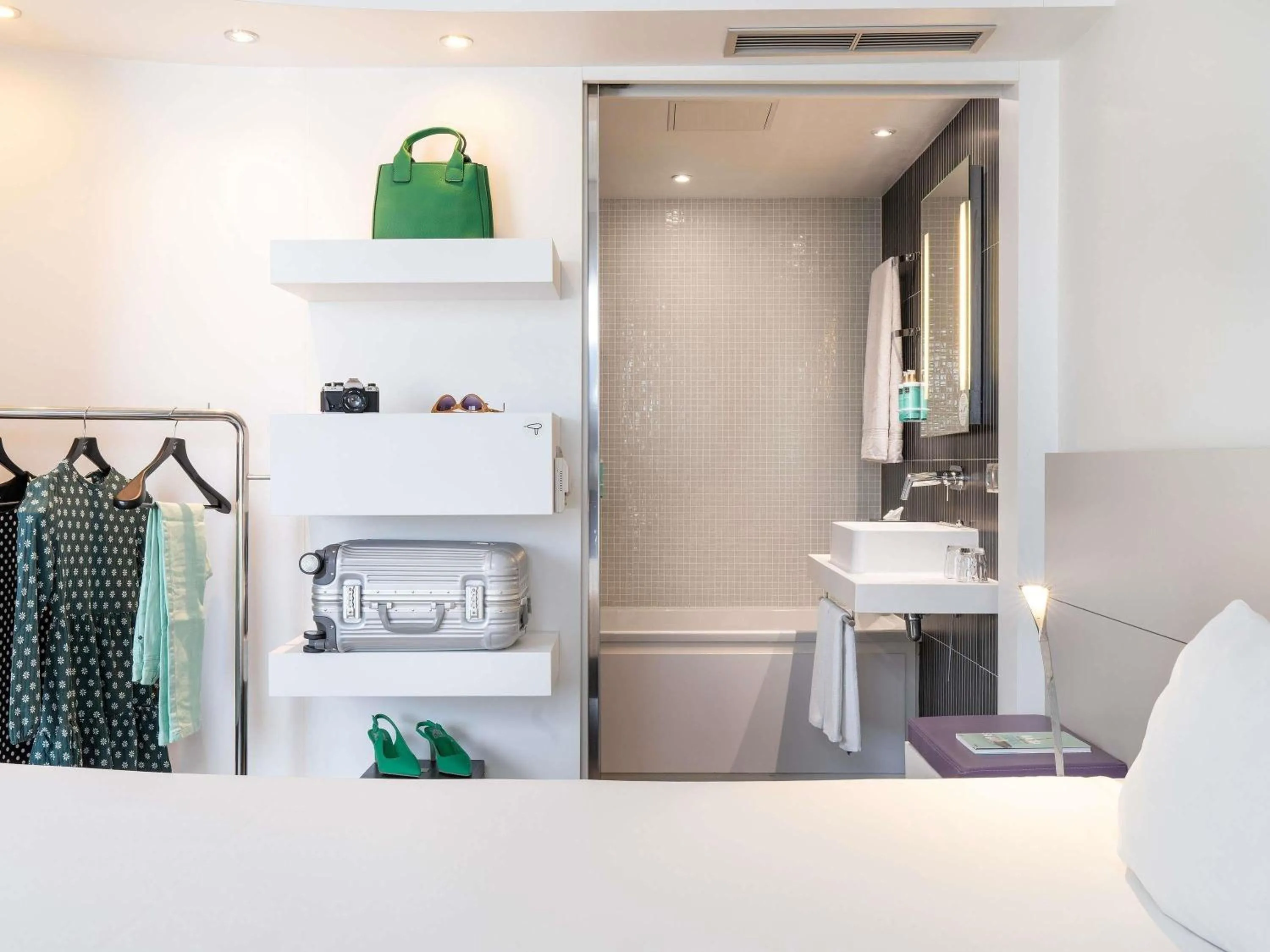 Bedroom in Novotel Suites Malaga Centro