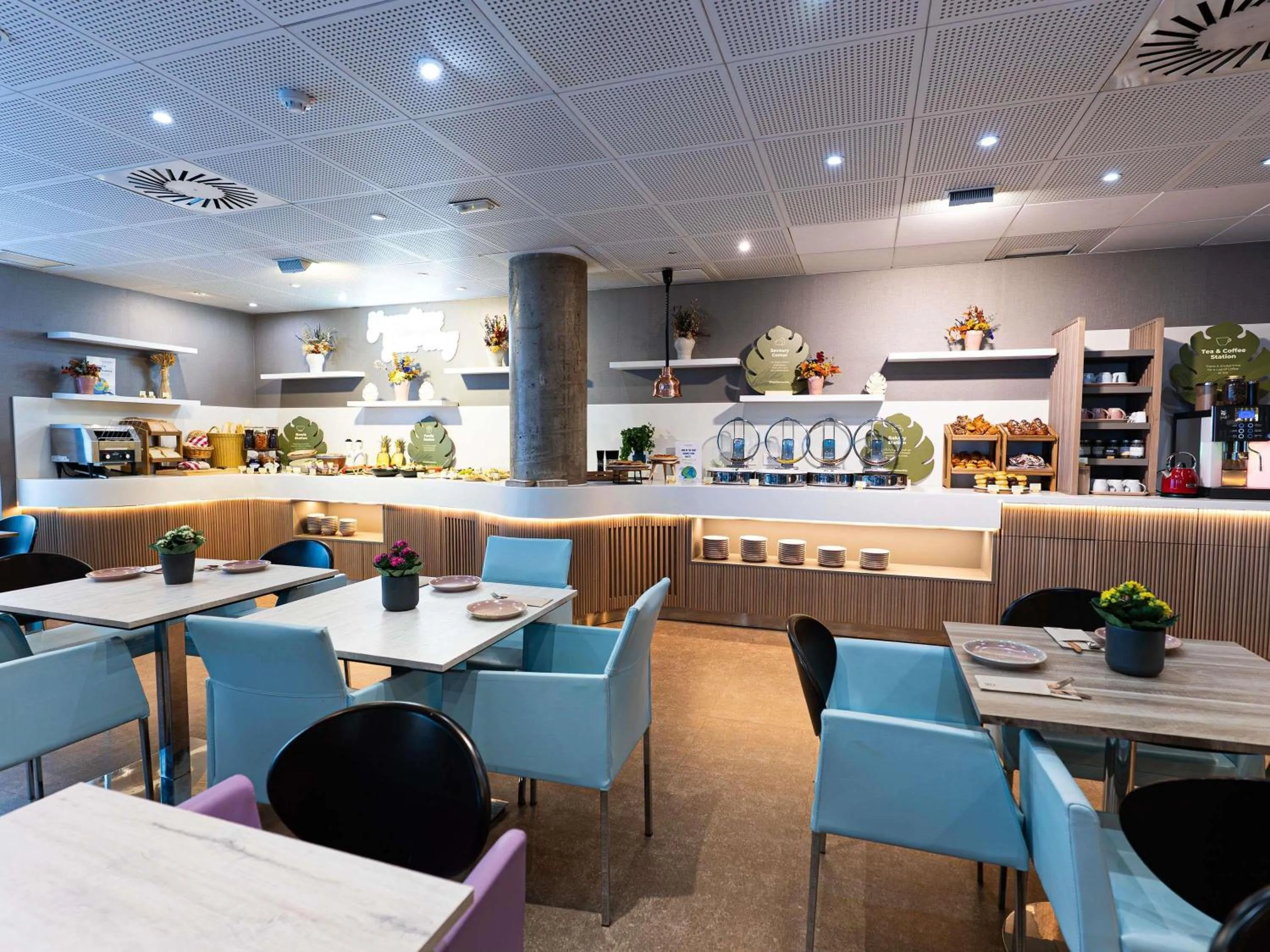 Breakfast in Novotel Suites Malaga Centro