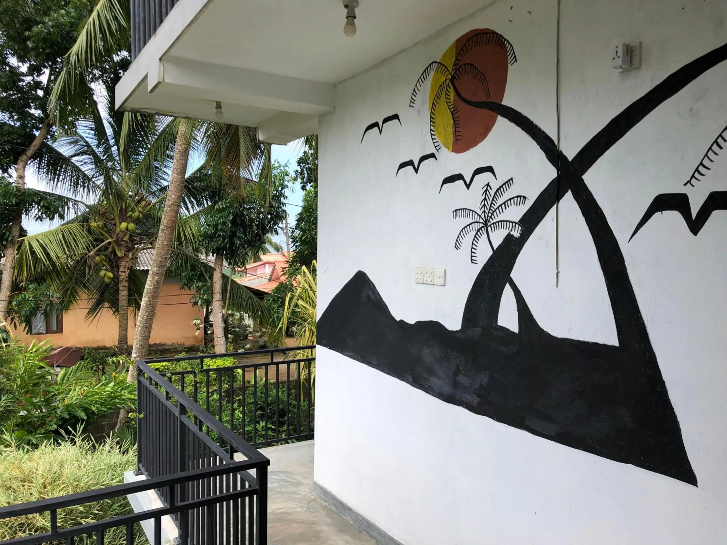 Balcony/Terrace in Sun & Moon Good View Villa