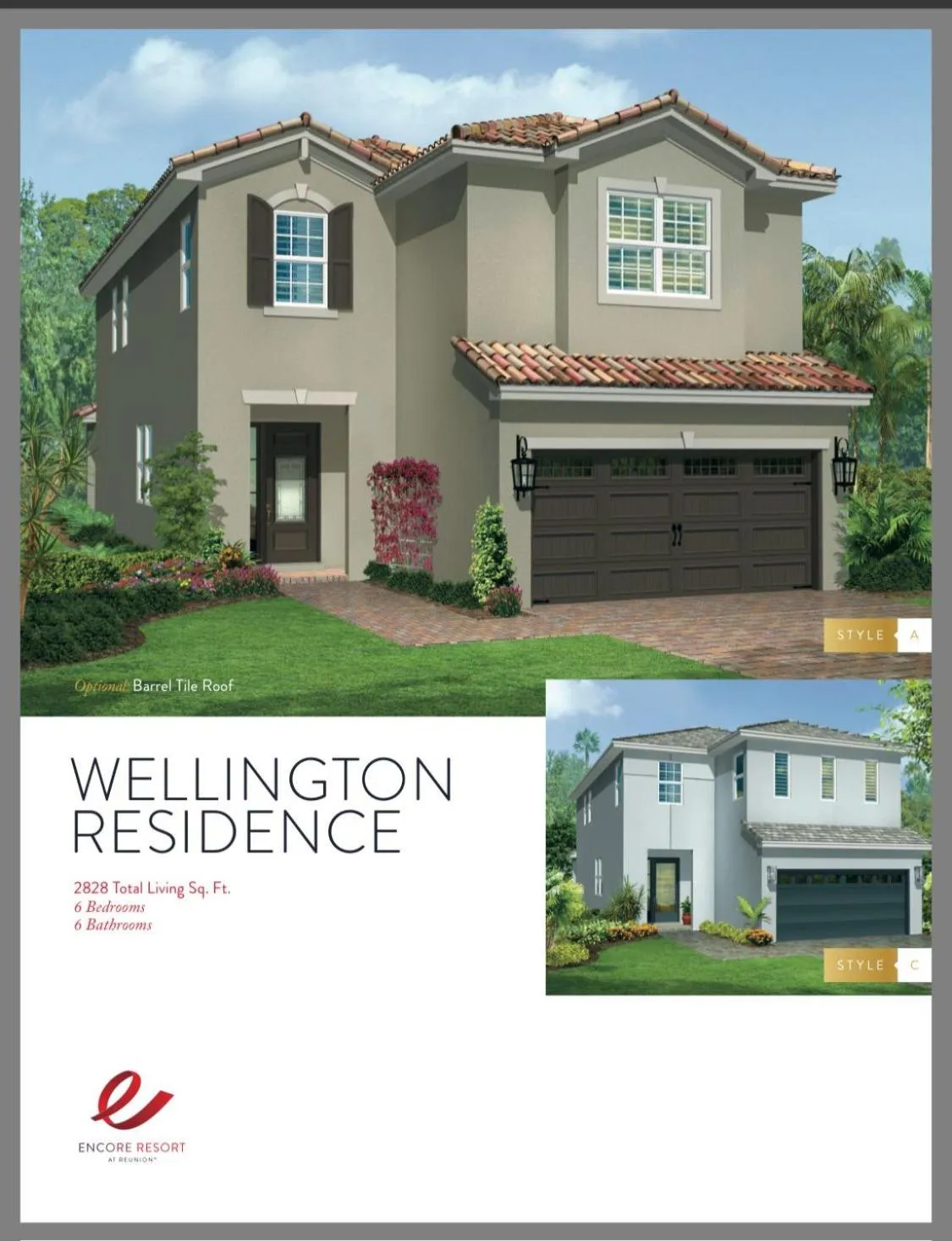 Facade/entrance in New House, Ecolab Sanitzed, Near Disney, Pool Fence