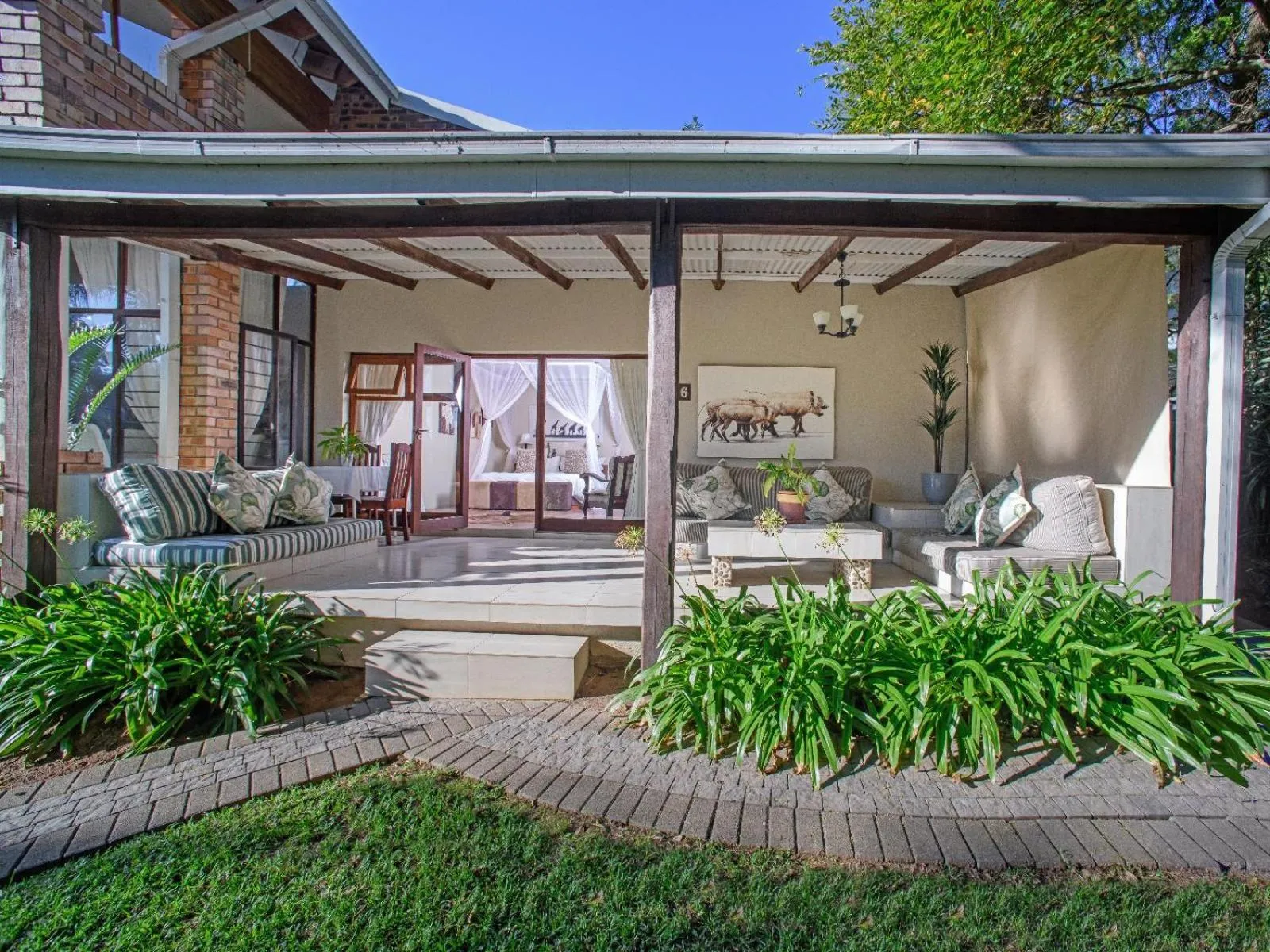 Facade/entrance in Stille Woning Guesthouse
