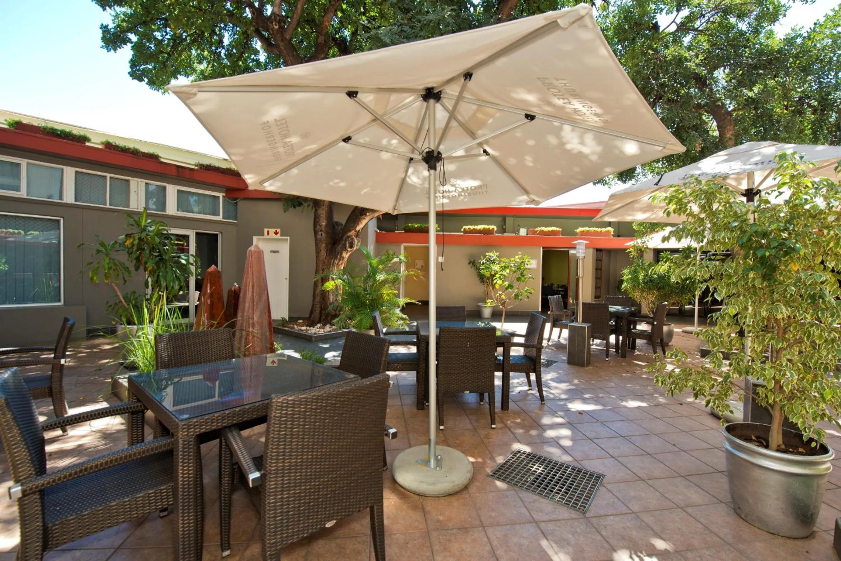 Garden in Hotel Thuringerhof