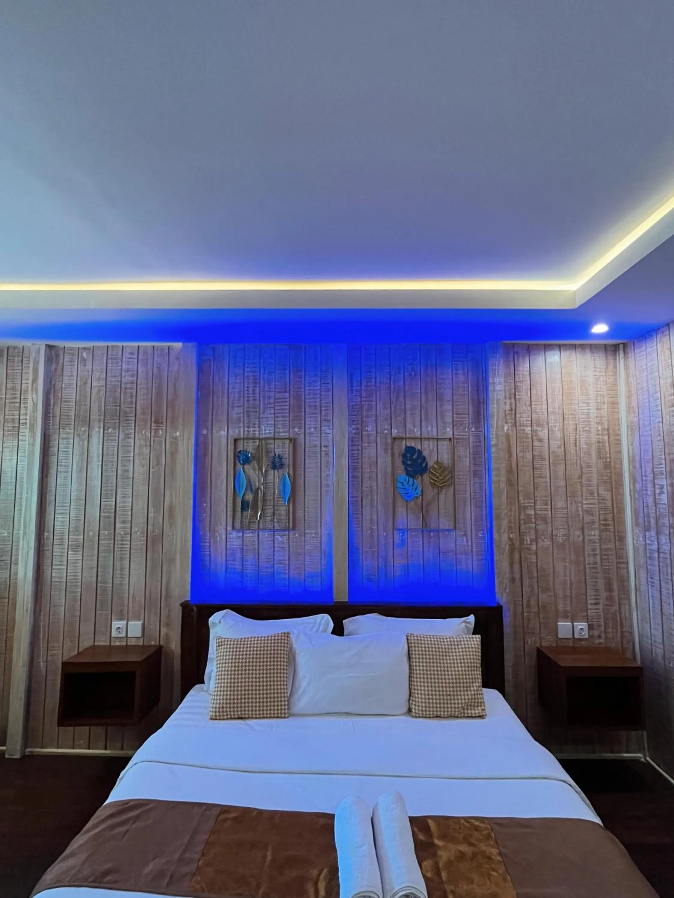 Bed in Sari Gili Bungalow