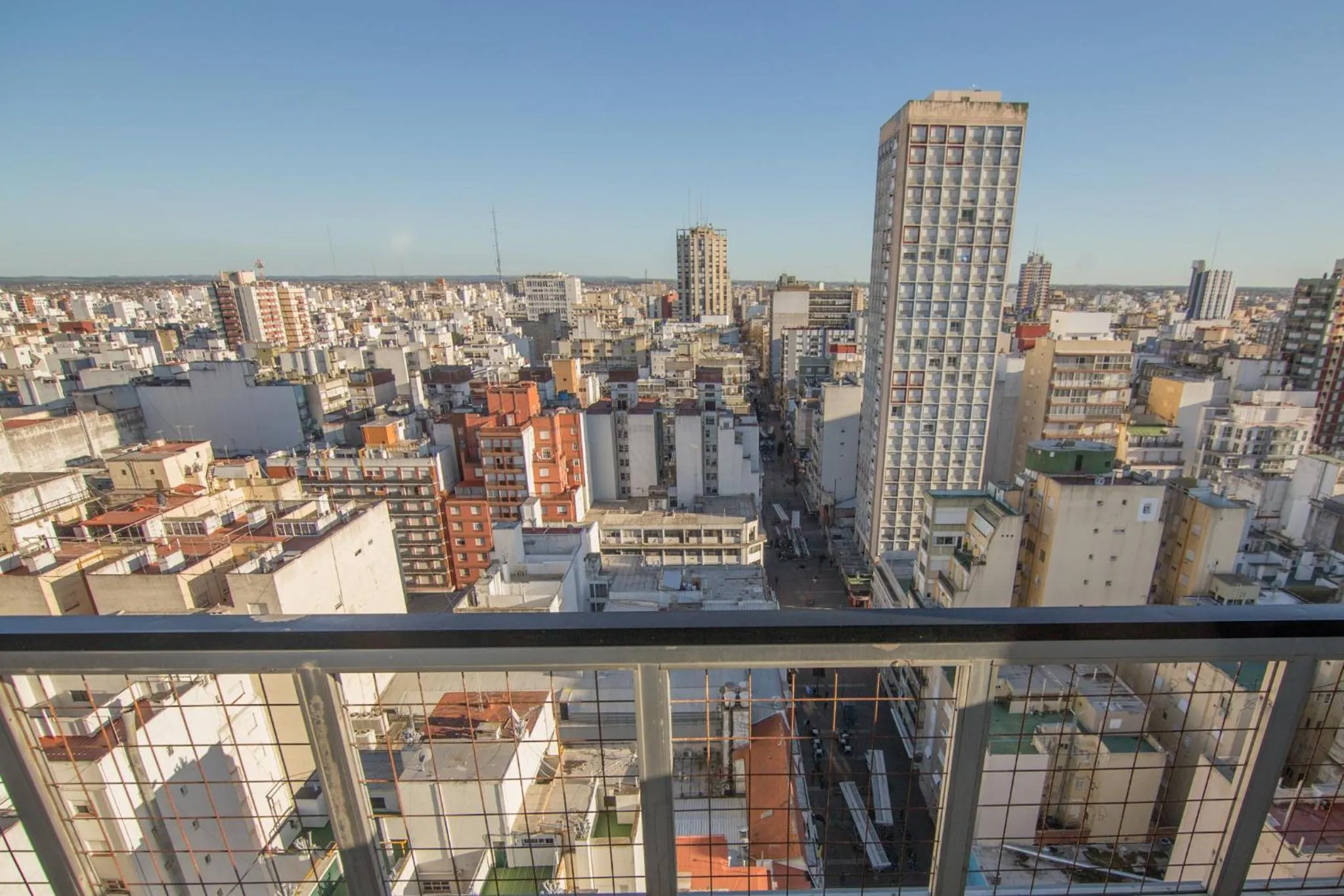 City view in Bristol Apart Hotel