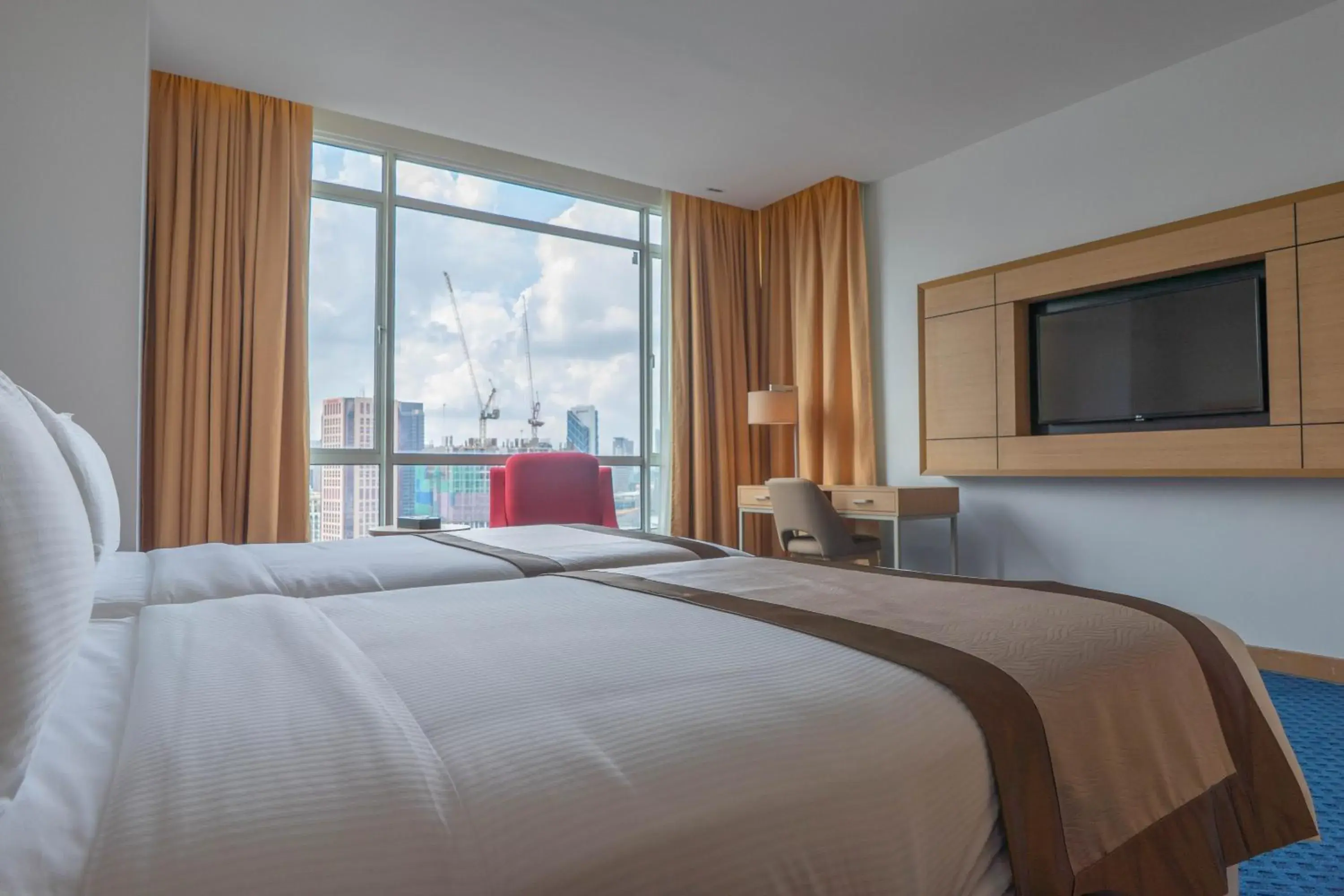 Deluxe Twin Room in Tamu Hotel & Suites Kuala Lumpur Deluxe Twin Room in Tamu Hotel & Suites Kuala Lumpur