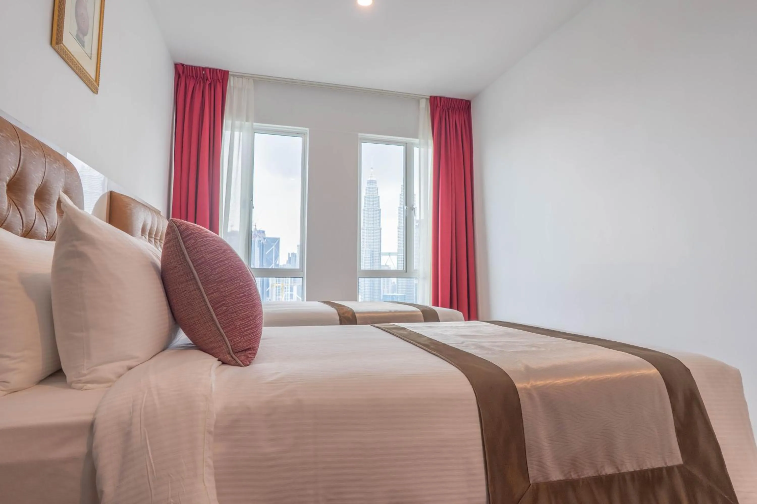 Bed in Tamu Hotel & Suites Kuala Lumpur