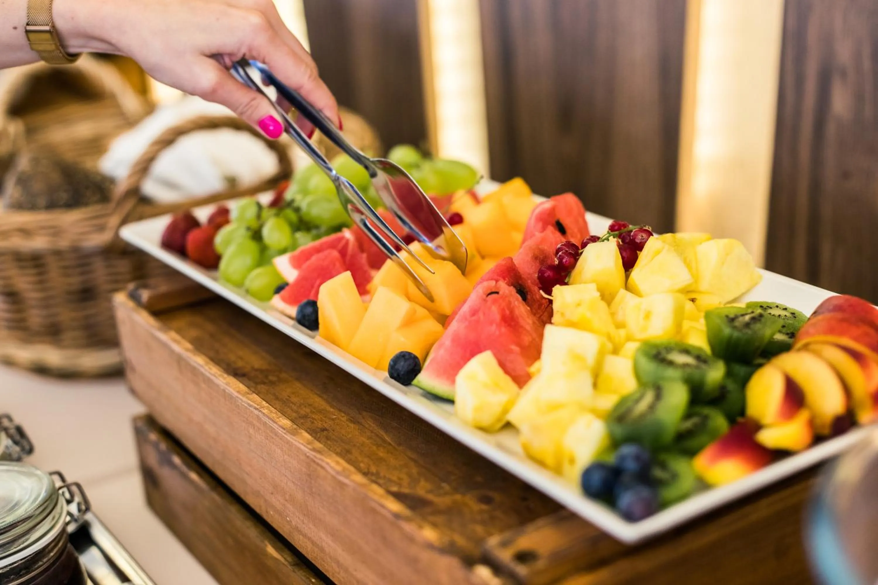 Food in Tópart Hotel