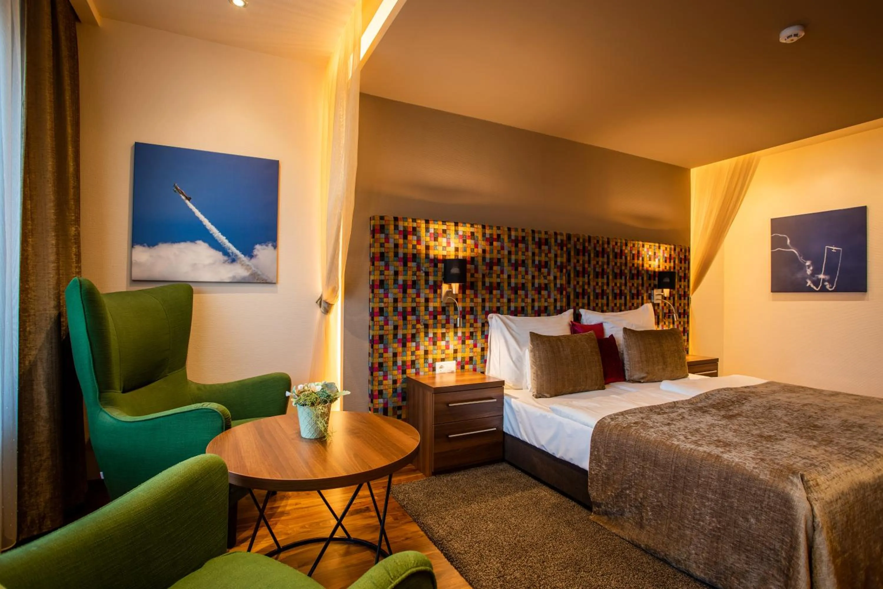 Photo of the whole room, Bed in Tópart Hotel