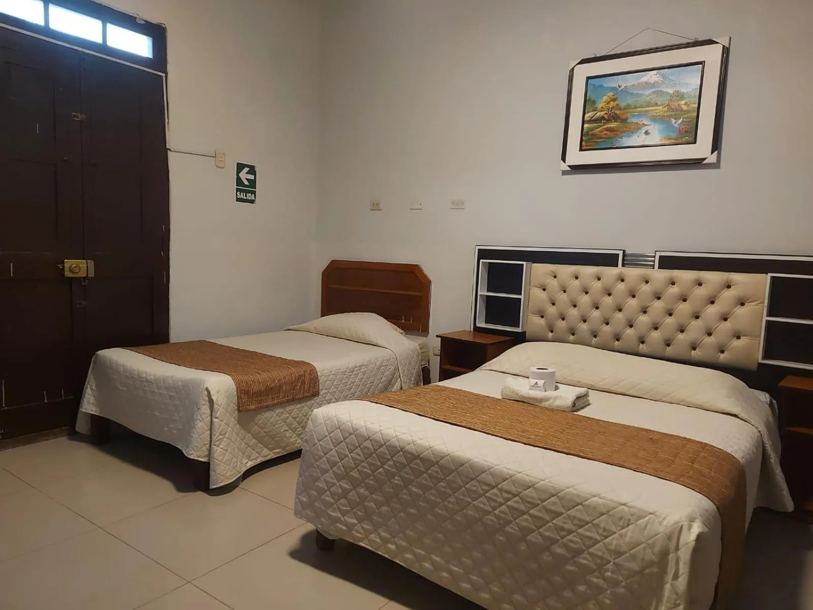 Bed in HOSTAL espinoza