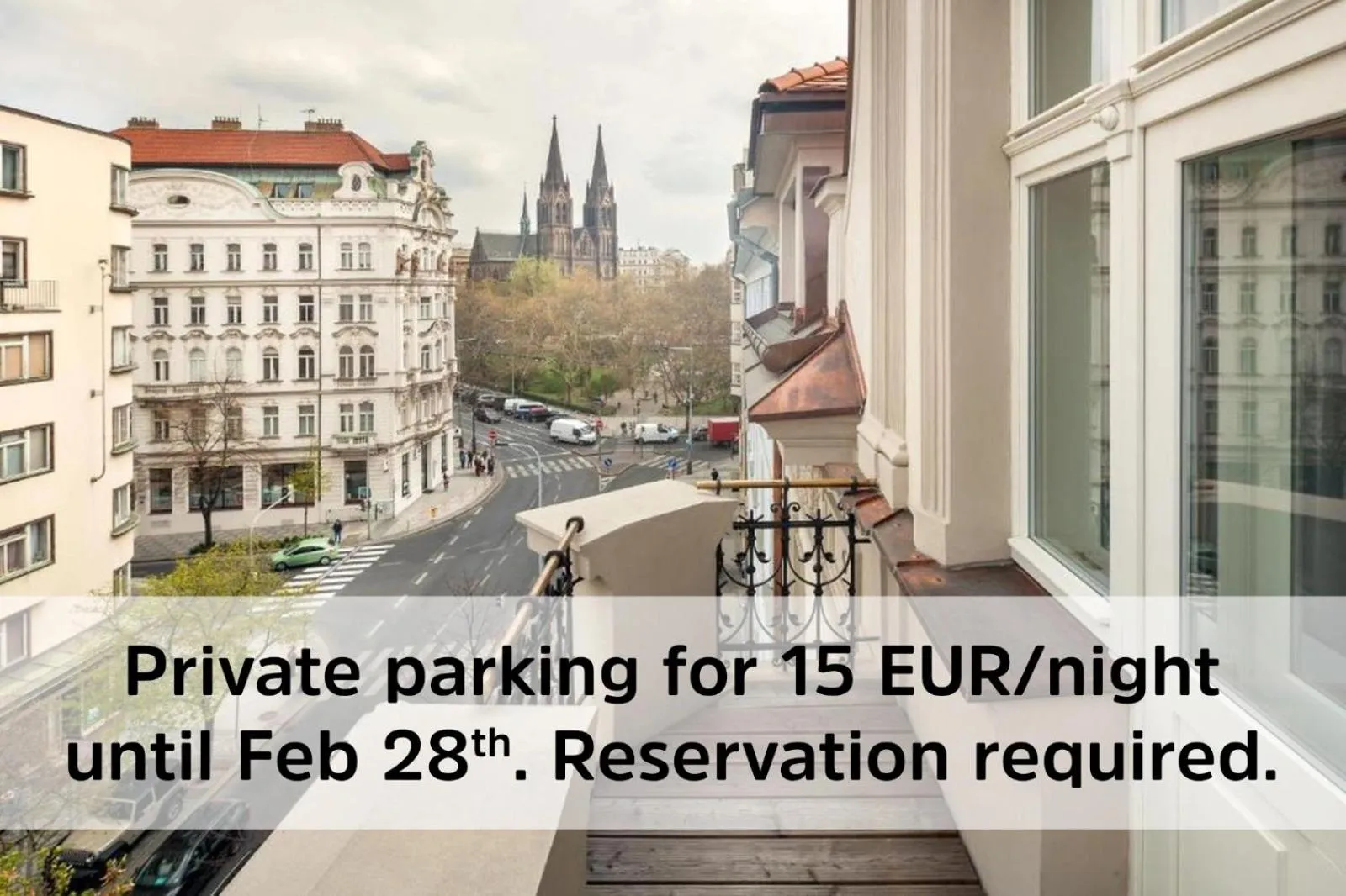 Parking in Elizabeth Suites