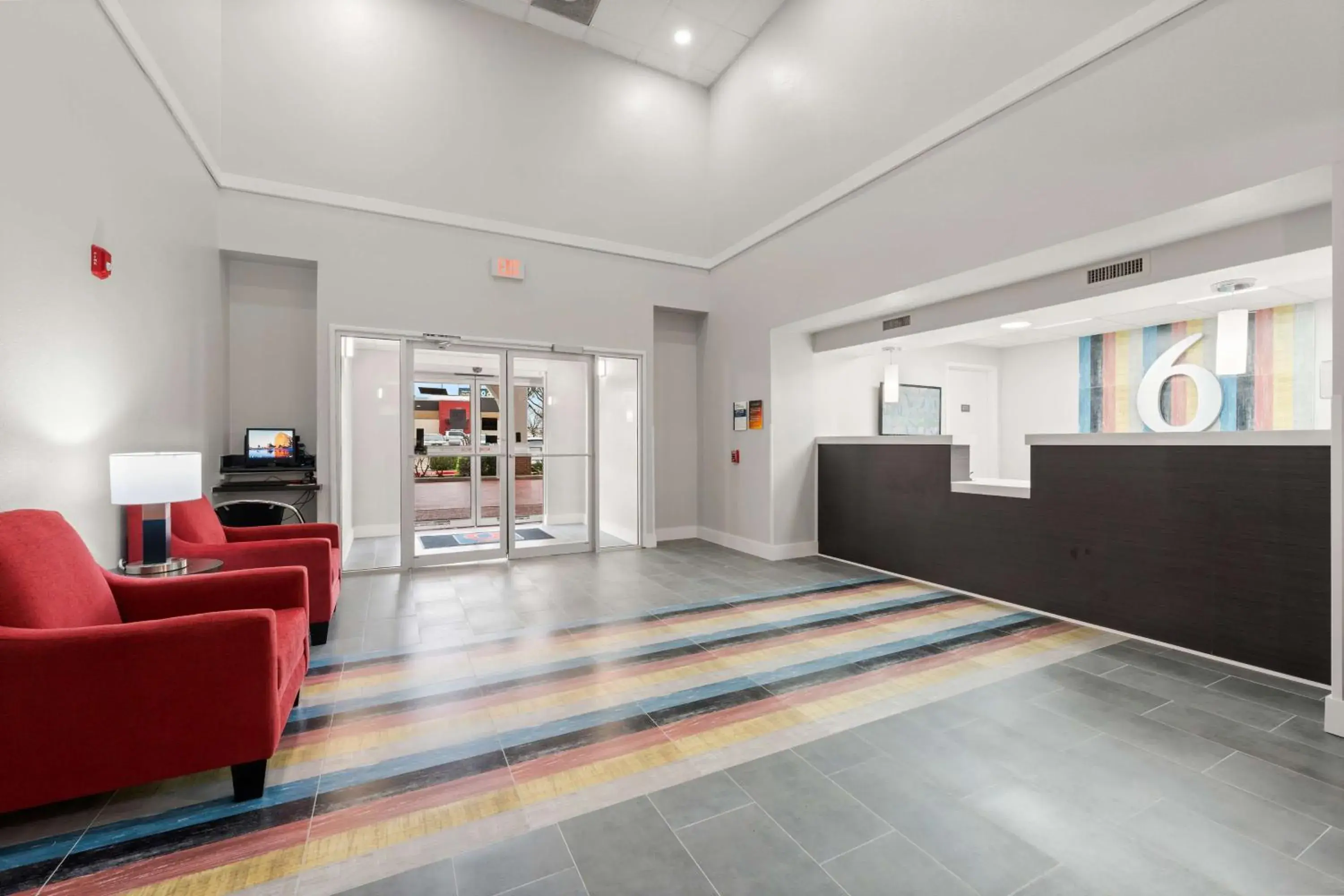 Lobby or reception in Motel 6-Rosenberg, TX Lobby or reception in Motel 6-Rosenberg, TX