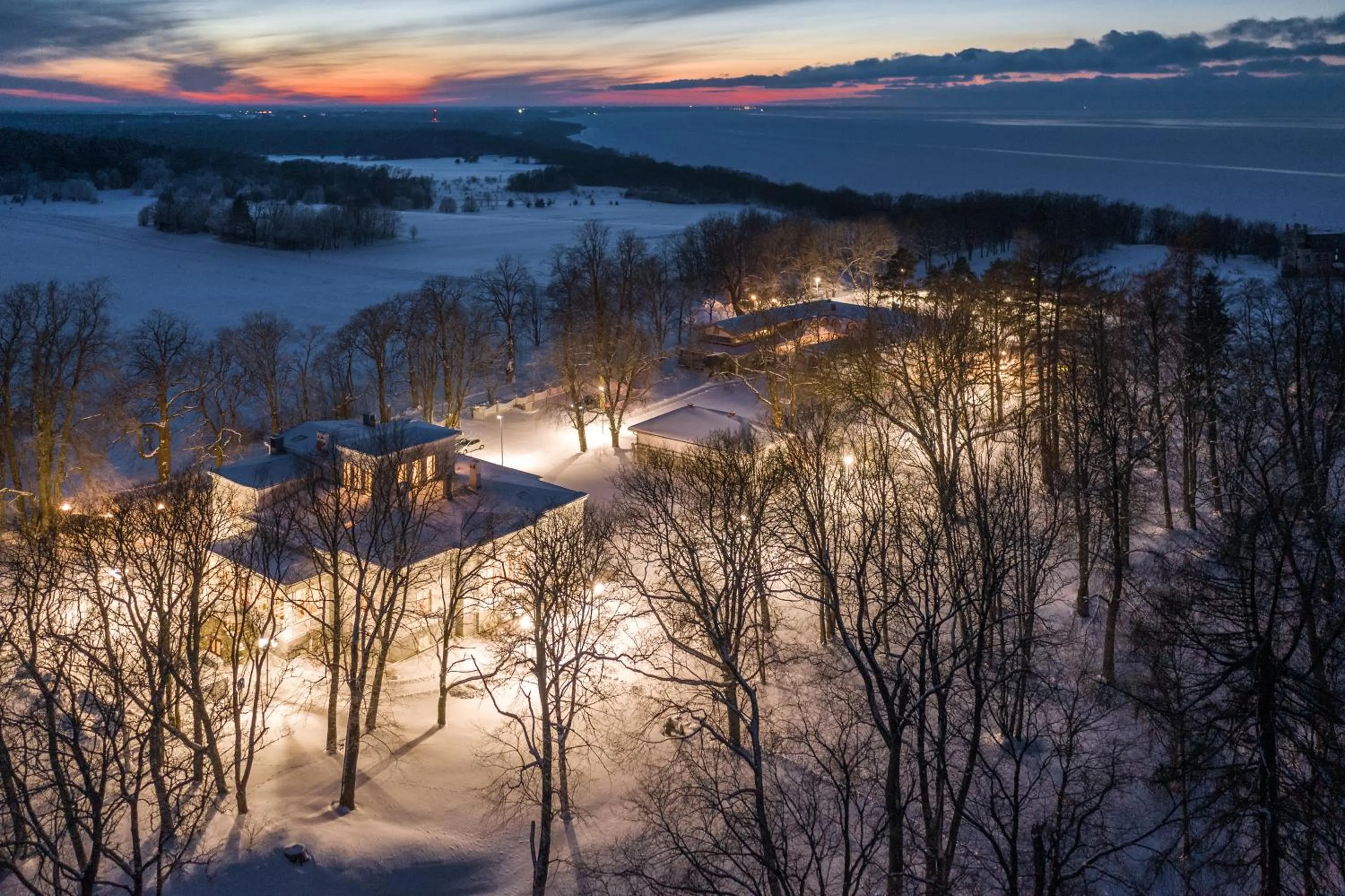 Bird's eye view in Saka Manor