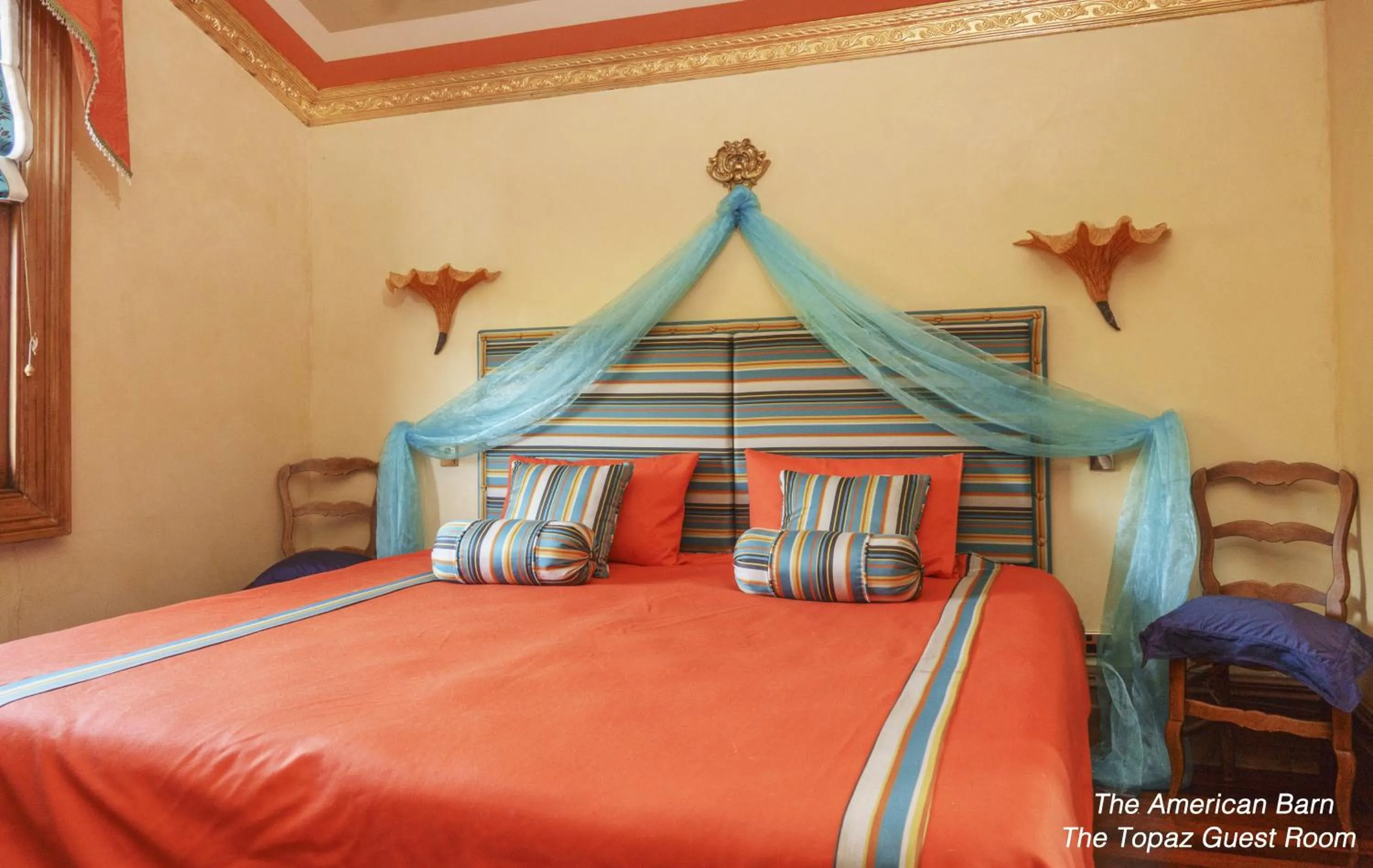 Bed in Tracy's Boutique B&B Farmstay