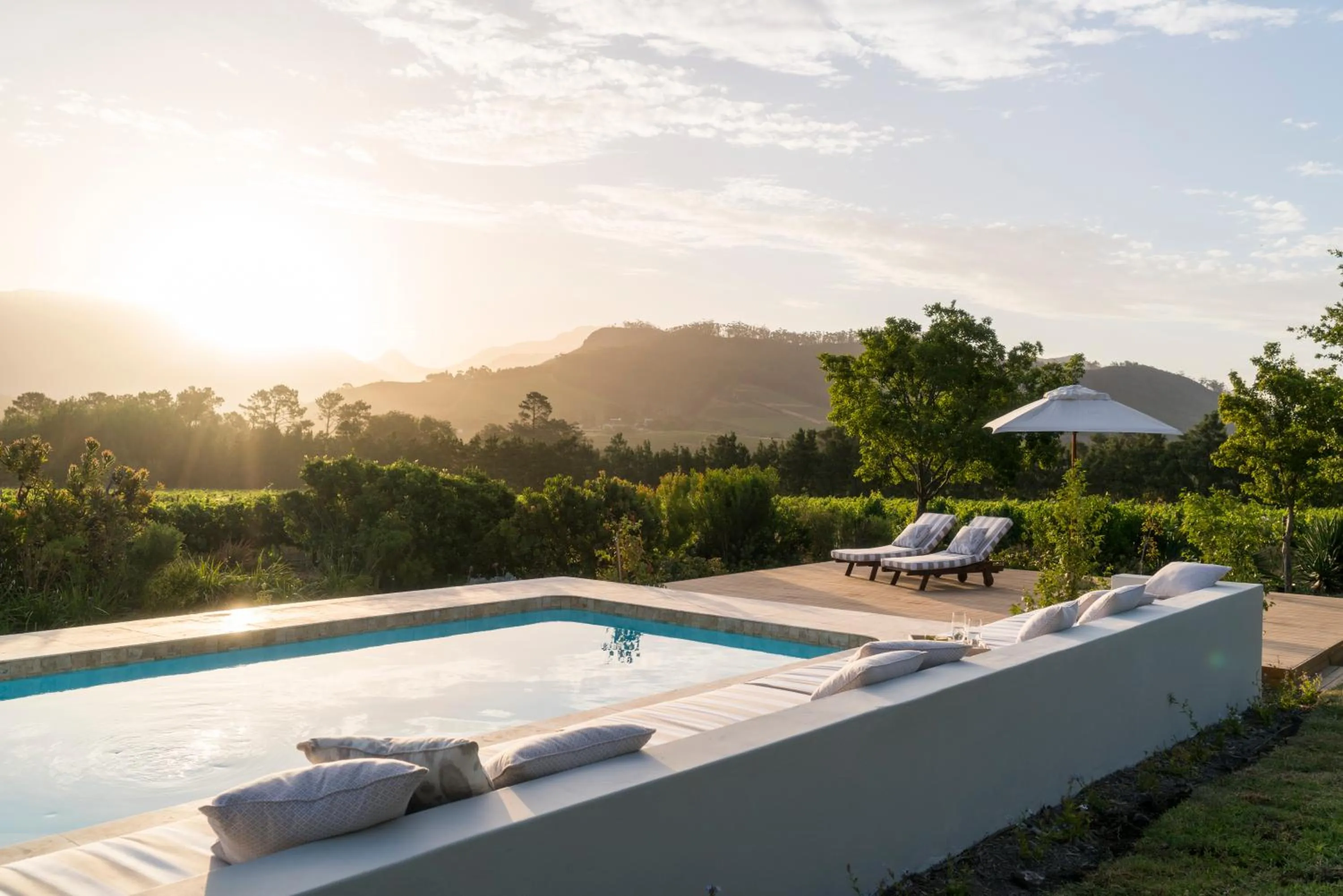 Mountain view in Cape Vue Country House