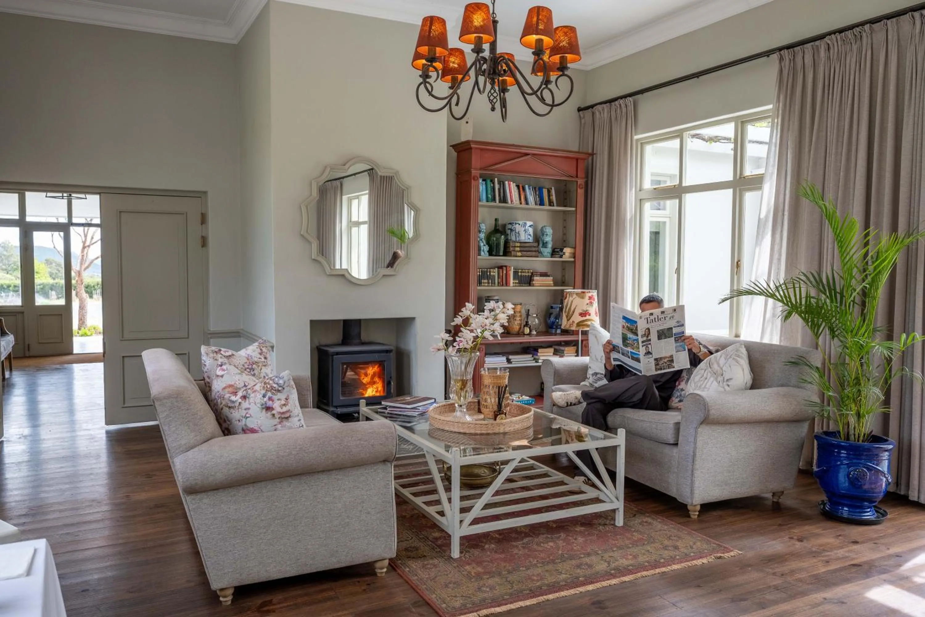 Living room in Cape Vue Country House